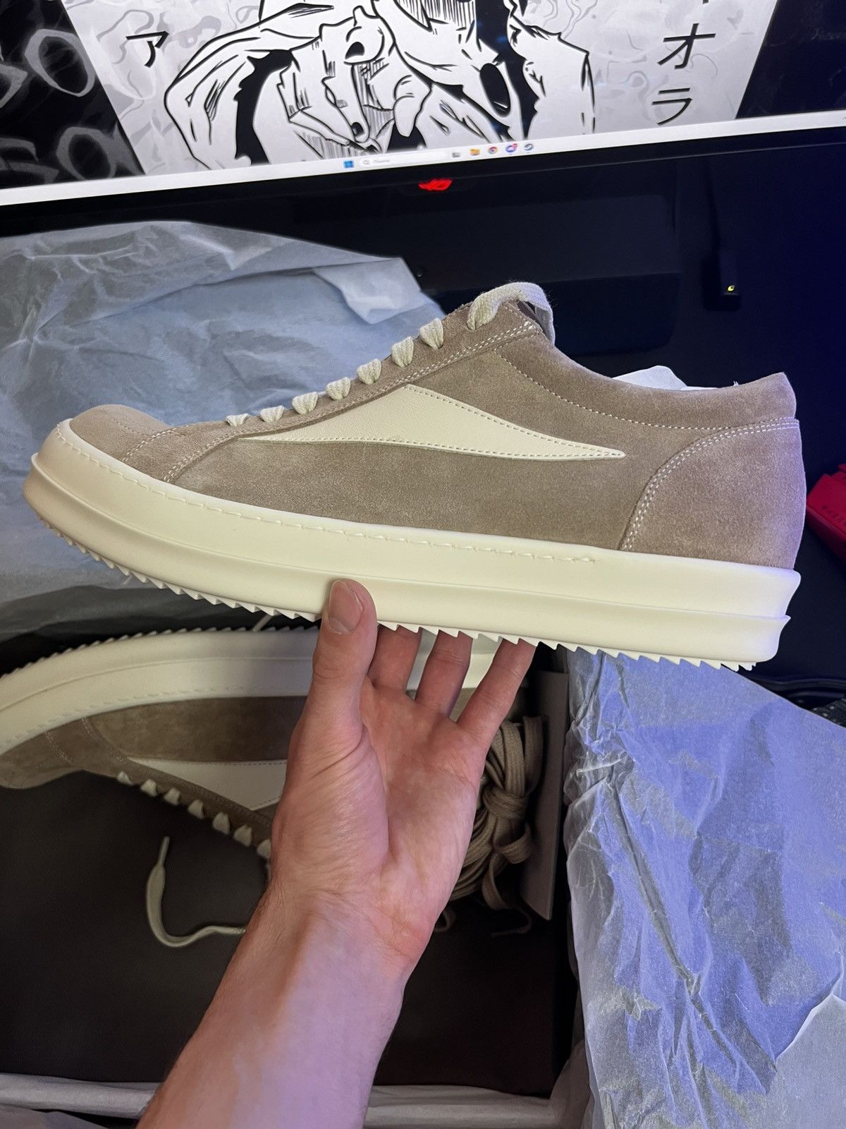 Rick Owens RU01E5897 LVSLCO VINTAGE SNEAKS