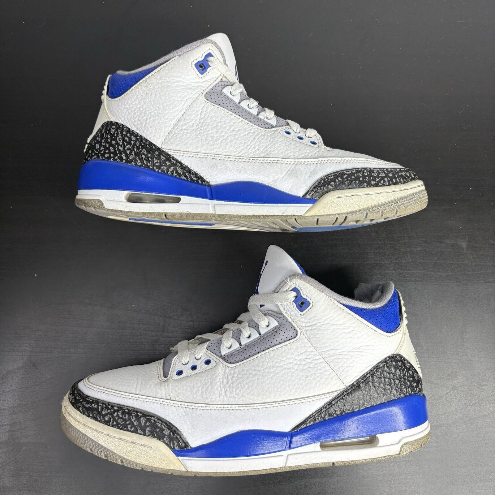 Nike Size 10.5 - Jordan 3 Retro Mid Racer Blue Size US 10.5 / EU 43-44 - 3 Thumbnail
