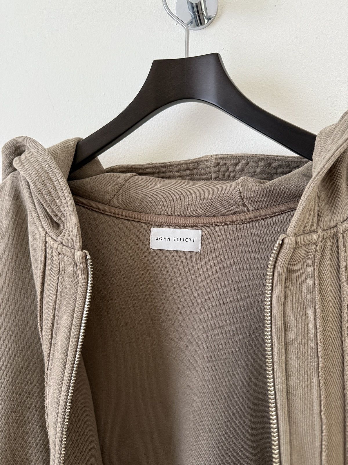 John Elliott Frame Zip Up Hoodie Size US L / EU 52-54 / 3 - 6 Thumbnail