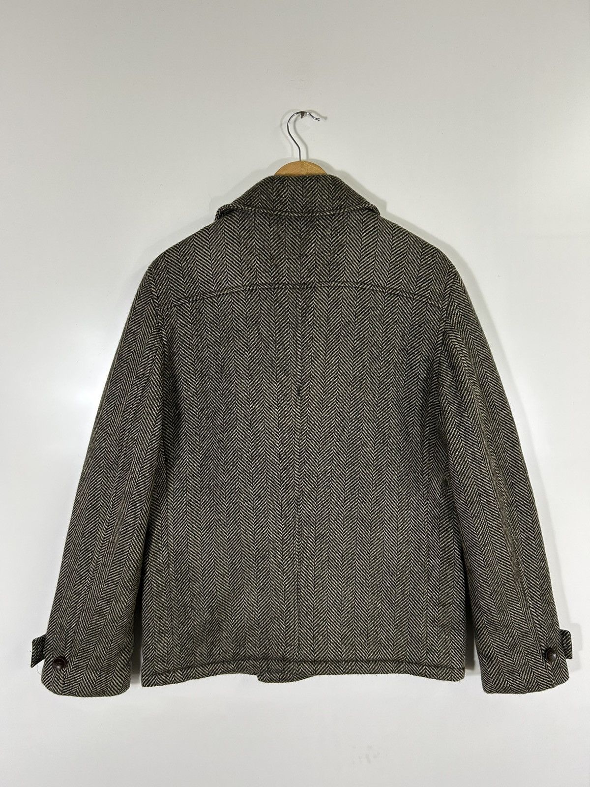 A.P.C. A.P.C. x Robert Noble Wool Herringbone Vintage Tweed Jacket Size US M / EU 48-50 / 2 - 17 Thumbnail