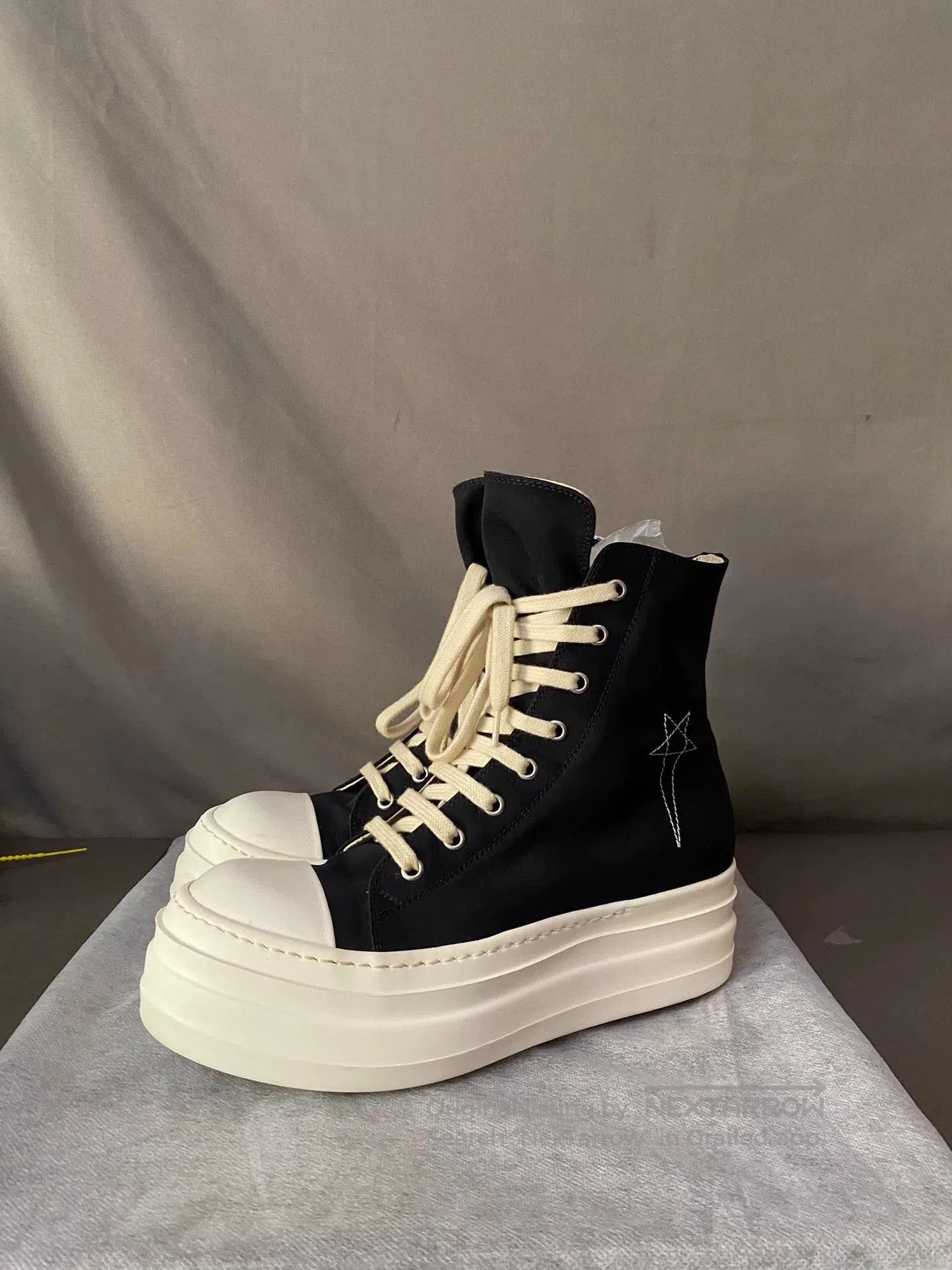 Rick Owens rick owens thick sole high top sneakers. Size US 6 / EU 39 - 1 Thumbnail