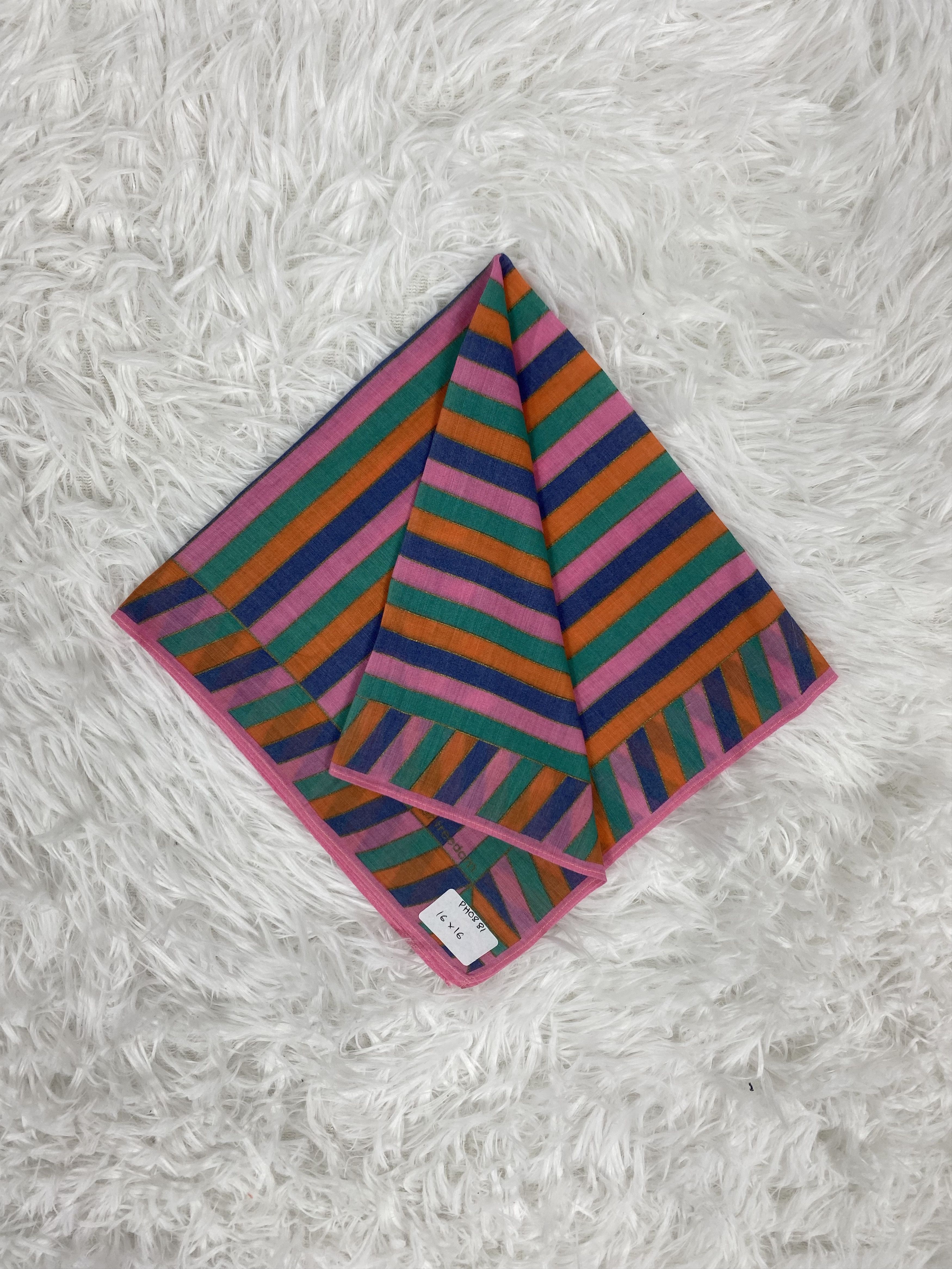 Designer × Vintage Vintage Inner Freedom Handkerchief Neckerchief Ph0881 Size ONE SIZE - 1 Thumbnail