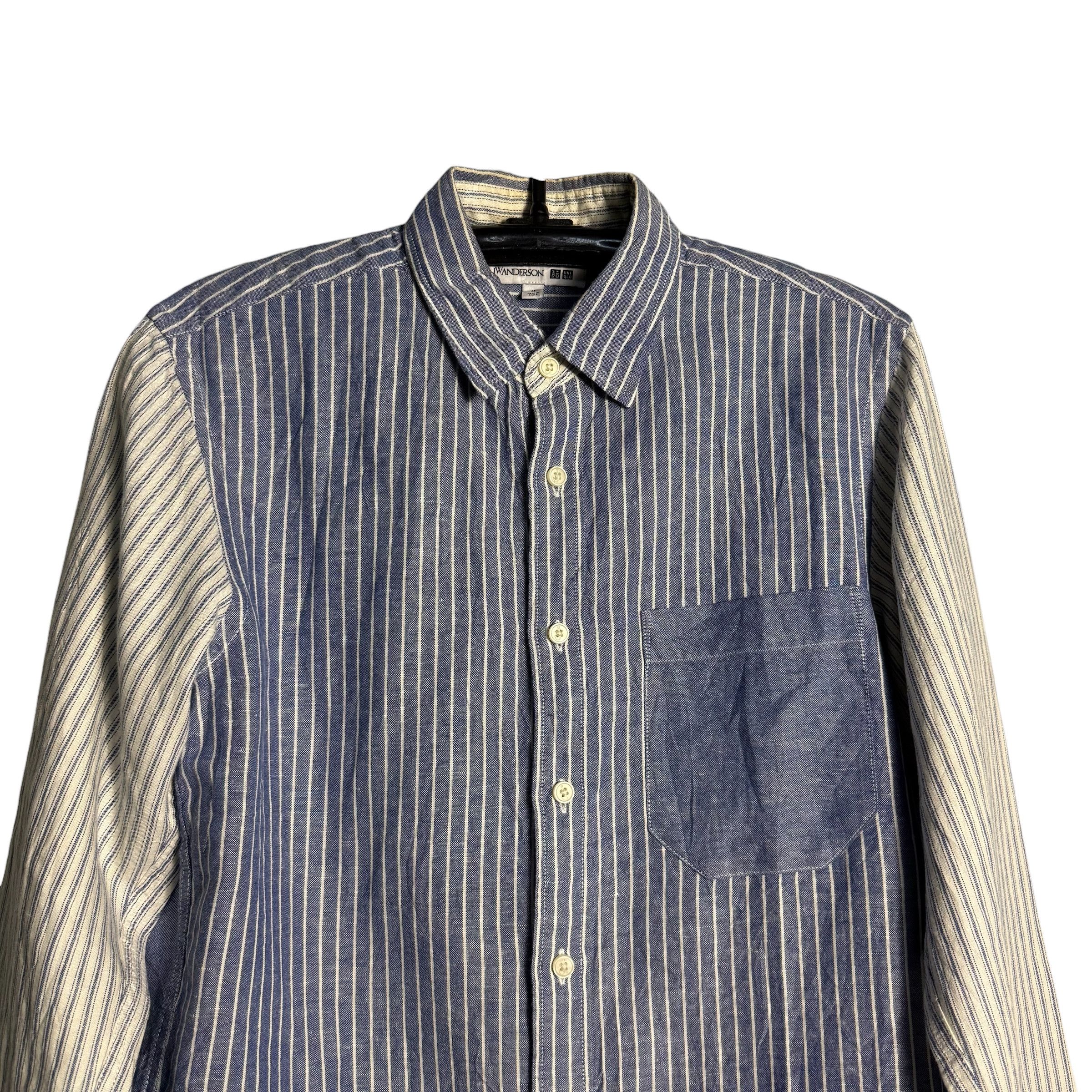 JW Anderson × Uniqlo Uniqlo x JW Anderson Striped Button Up Shirt Size US M / EU 48-50 / 2 - 2 Thumbnail