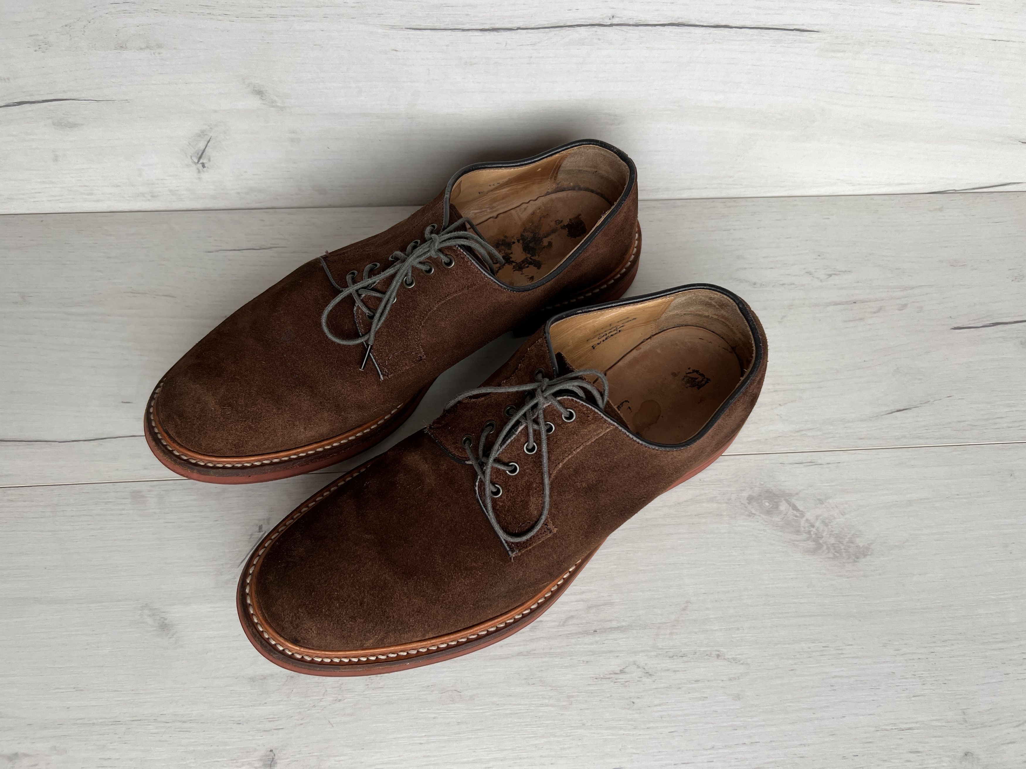 Church's CHURCH’S FULBECK 6983 SEUDE OXFORD DERBY Size US 11 / EU 44 - 1 Thumbnail