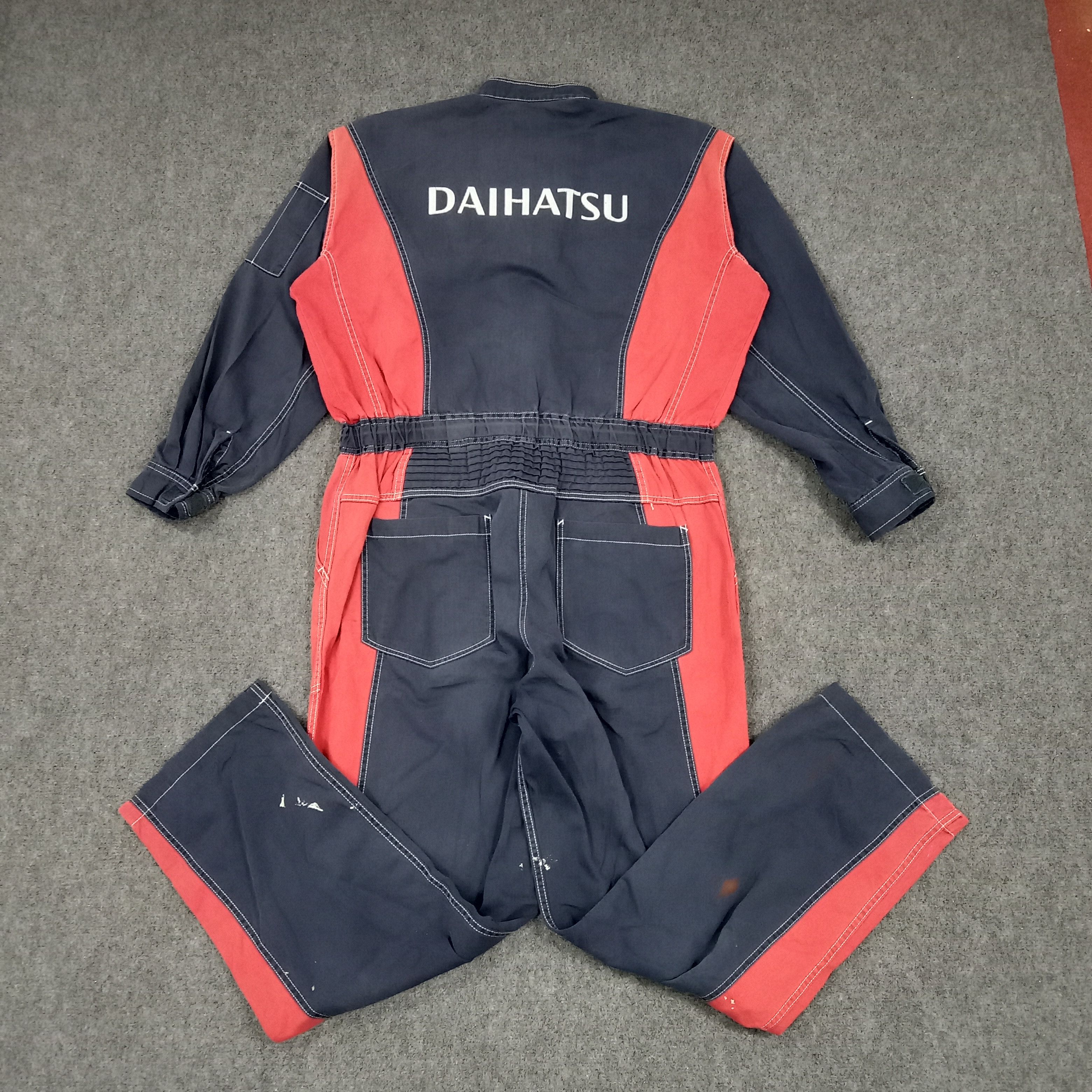 Japanese Brand × Vintage Daihatsu Japanese Motorsports Racing Coverall Jacket Size US XL / EU 56 / 4 - 1 Thumbnail