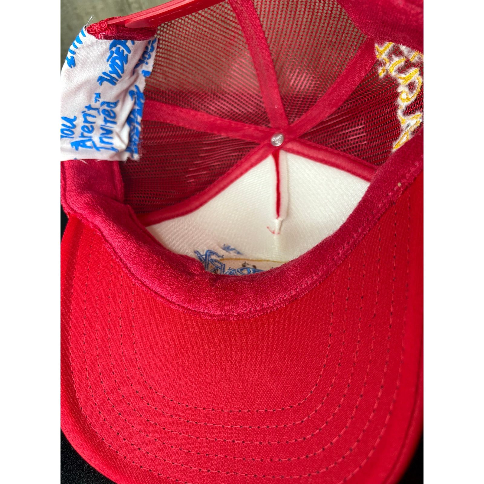 Other NWT in bag, Mens Hyde Park No Drip, No Service Trucker (Red) Size ONE SIZE - 5 Thumbnail