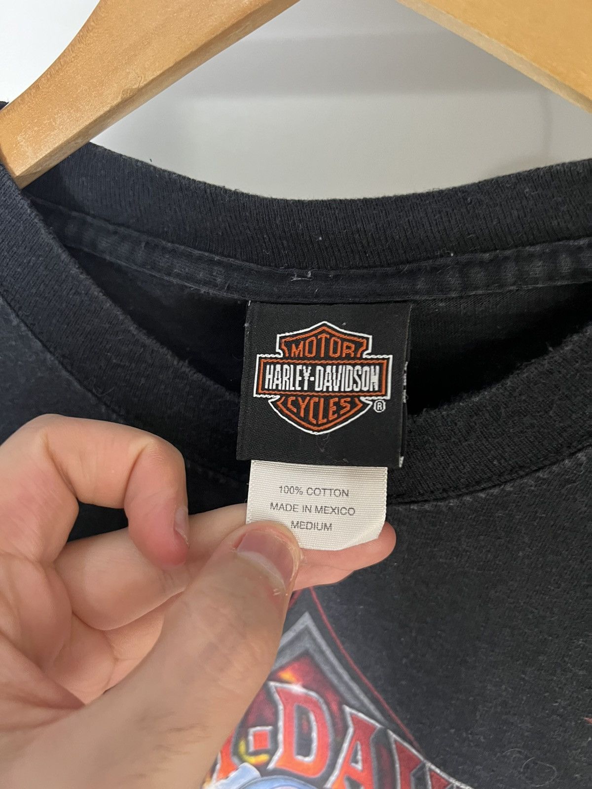 Harley Davidson VINTAGE HARLEY DAVIDSON ORLANDO MOTORCYCLE FLORIDA USA 90s Size US M / EU 48-50 / 2 - 8 Thumbnail