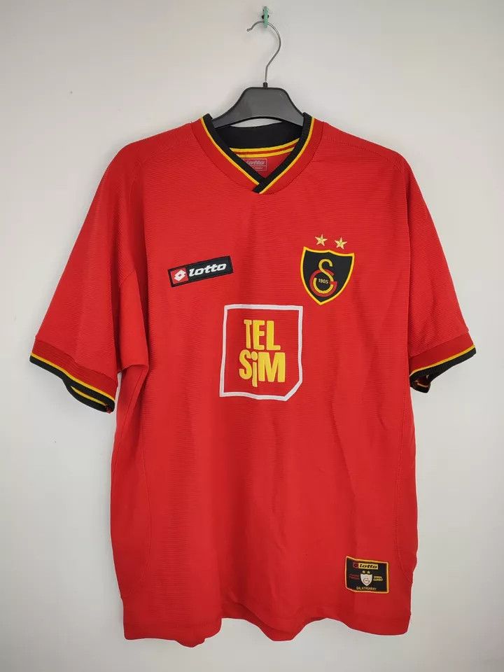 Lotto Sport Lotto Galatasaray 2001-02 Third FOOTBALL Kit SHIRT SOCCER Size US XL / EU 56 / 4 - 7 Thumbnail
