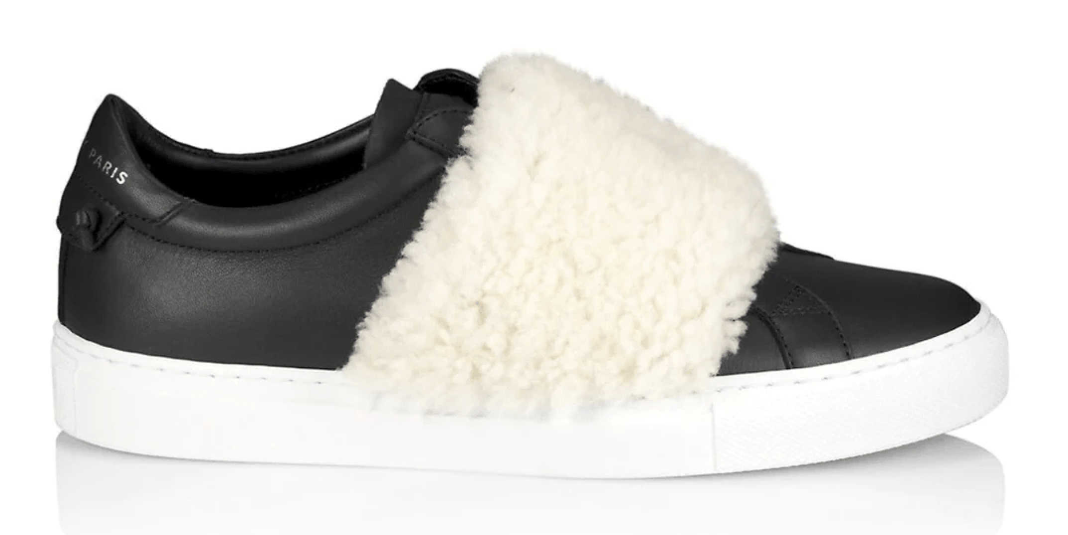 Givenchy New Givenchy Men's Urban Sherpa-Strap Low-Top Sneakers Size US 10 / EU 43 - 2 Thumbnail