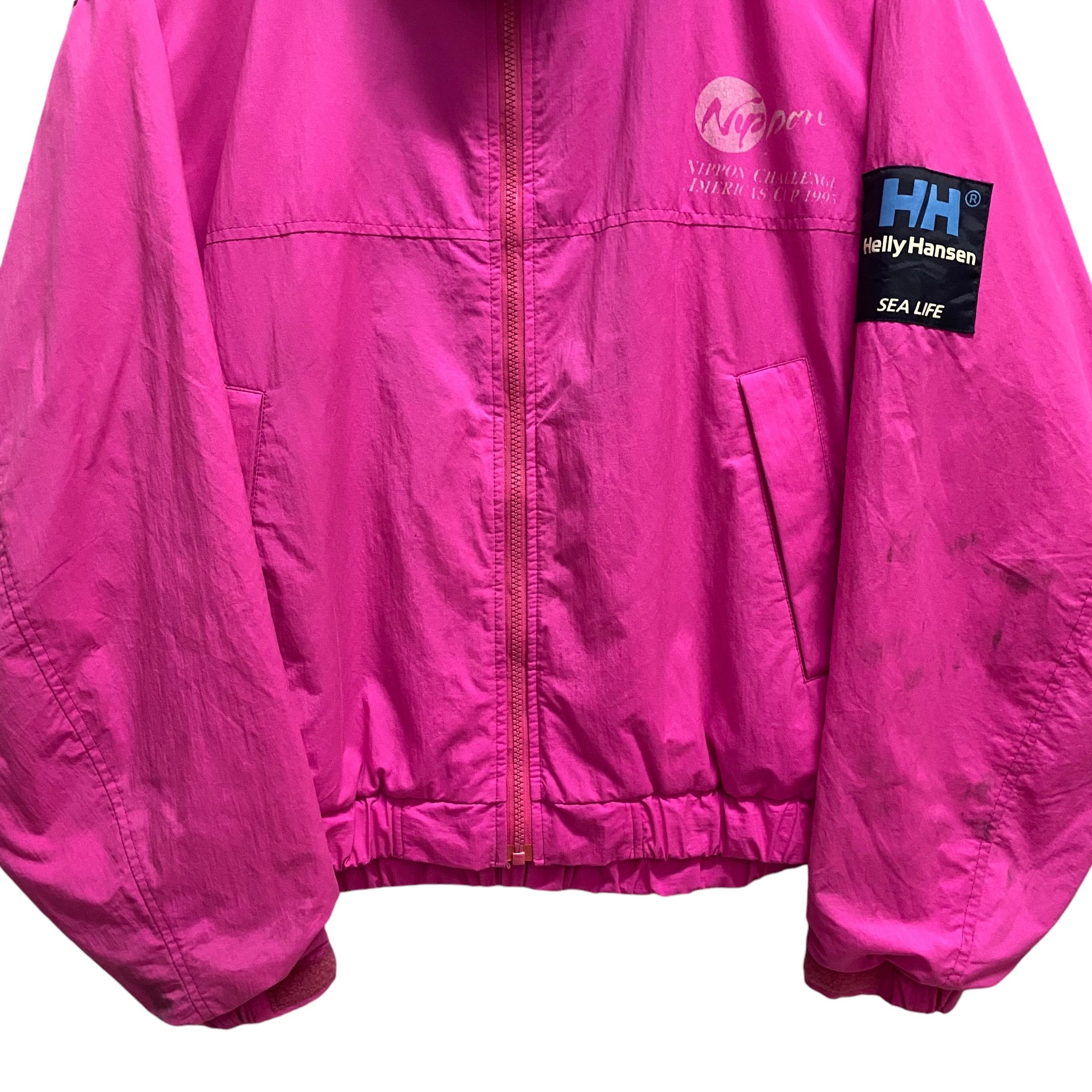 Helly Hansen Vintage Nippon Challenge America's Cup Pink Windbreaker L Size US L / EU 52-54 / 3 - 7 Thumbnail