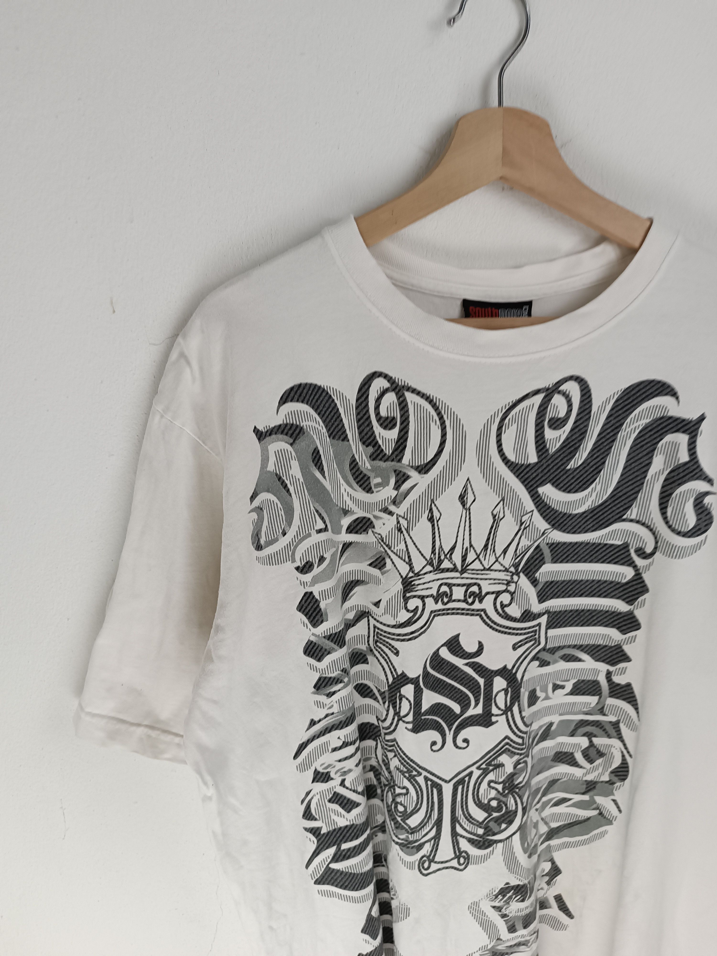 Southpole VINTAGE Y2K SOUTHPOLE TEE TRIBAL OVERSIZE AOP JNCO FUBU KANI Size US XL / EU 56 / 4 - 5 Thumbnail