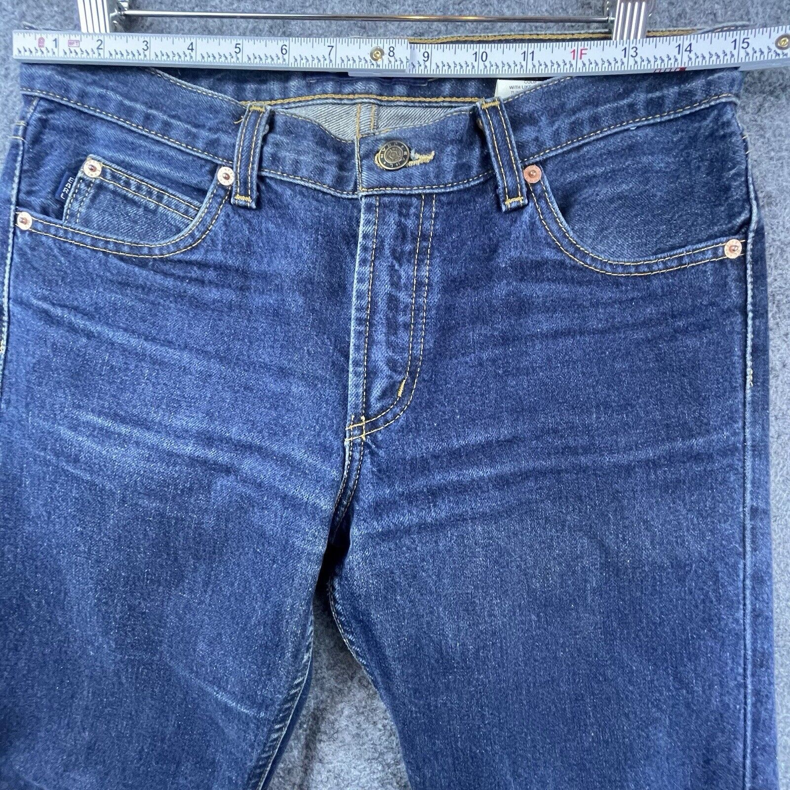 Earl Jeans Earl Jean Jeans Womens 28 Kick Flare Cropped Made in USA Size 28" / US 6 / IT 42 - 5 Thumbnail