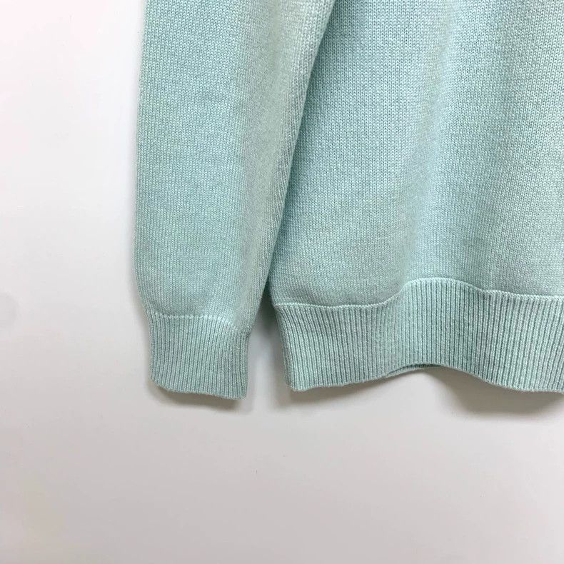Givenchy Givenchy Mint Green Cashmere Sweatshirt 2506-Nextarrow Size US S / EU 44-46 / 1 - 7 Thumbnail