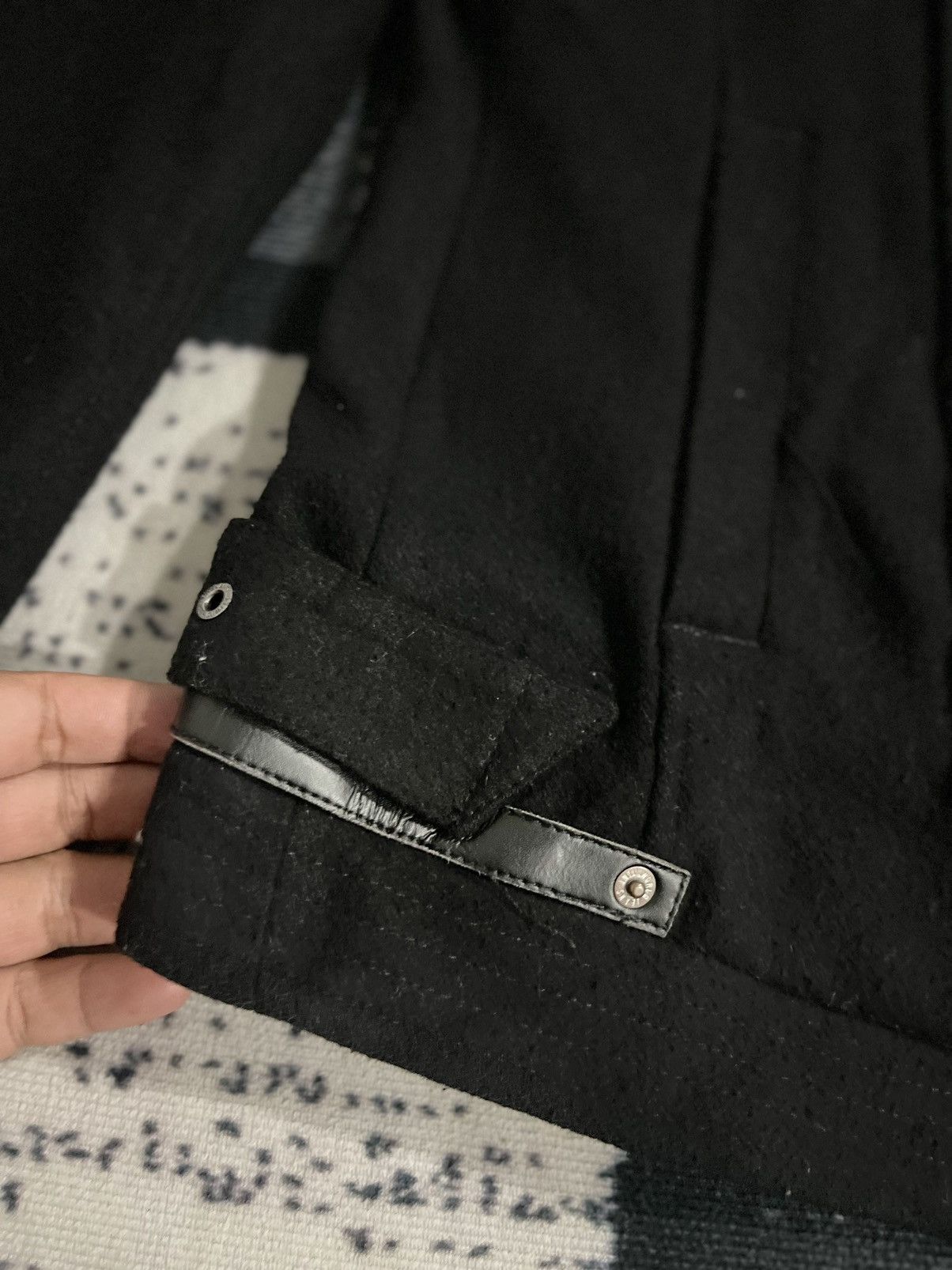 PPFM PPFM Double Breasted Zipper Wool Jacket Size US M / EU 48-50 / 2 - 8 Thumbnail