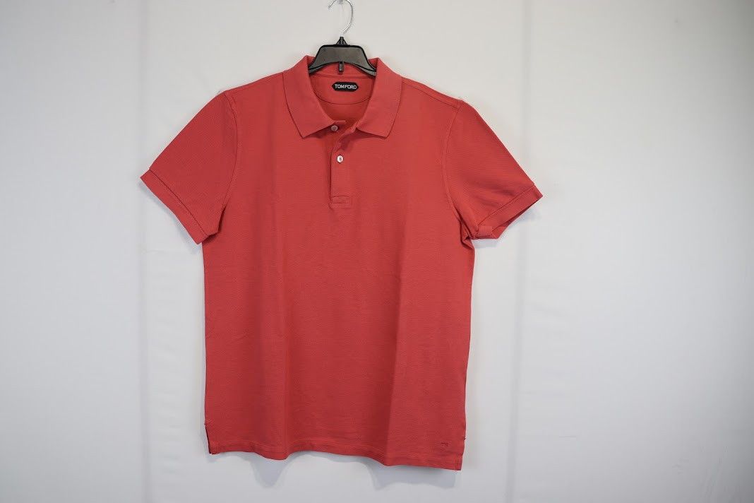 Tom Ford o1rshd1 Polo Shirt in Pink Size US M / EU 48-50 / 2 - 1 Thumbnail