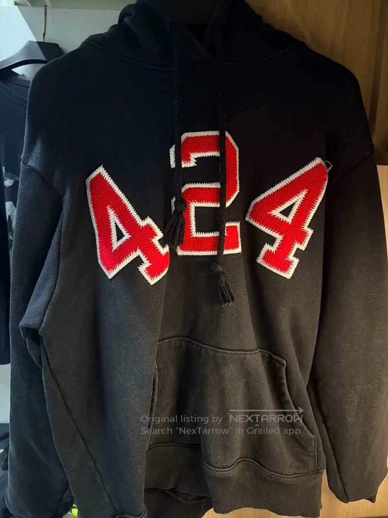 424 424 Embroidered Hooded Sweatshirt Size US L / EU 52-54 / 3 - 1 Thumbnail