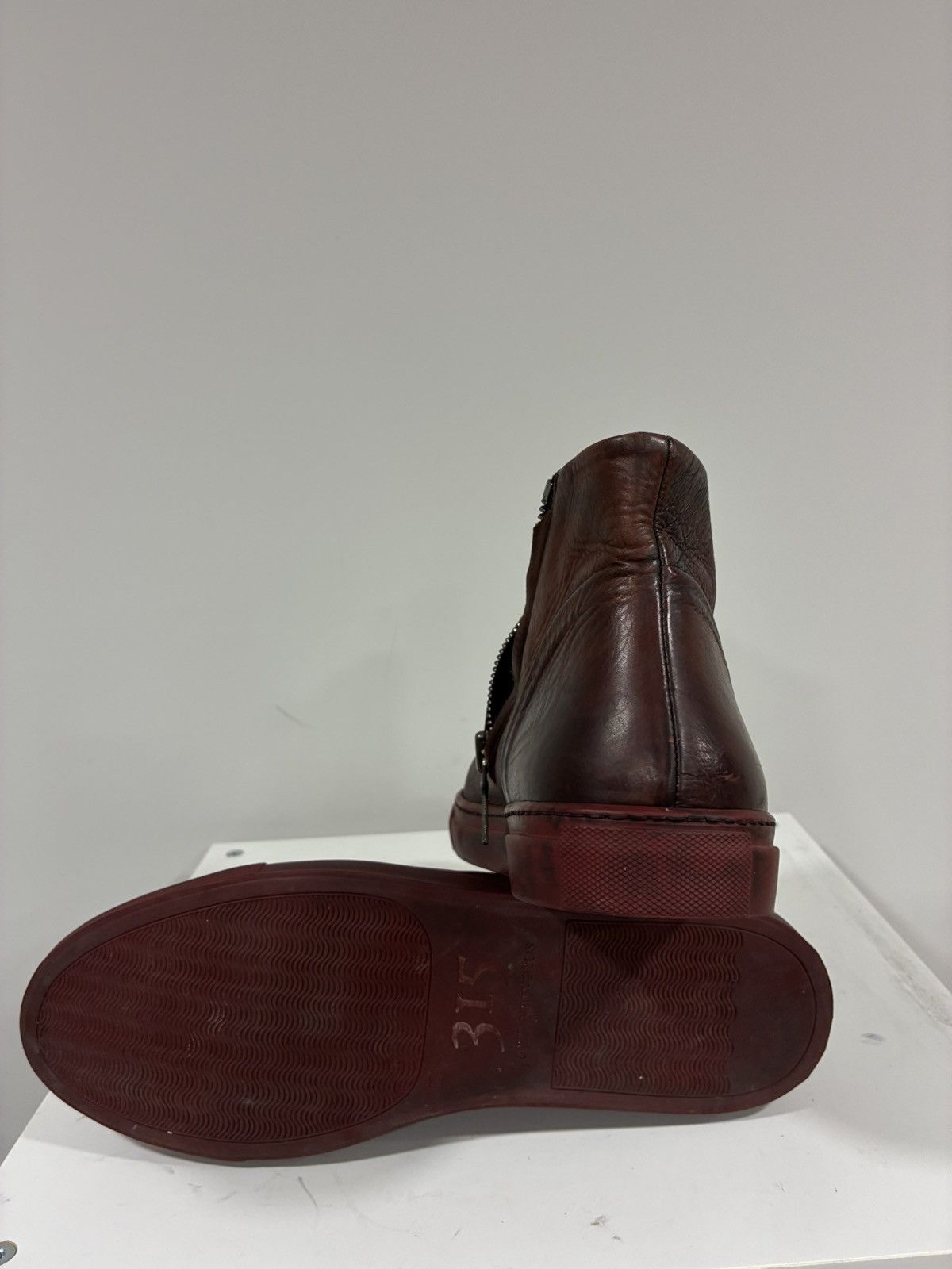 John Varvatos Reed Ghosted High Top Sneaker Size USA 11 or 44 EU Size US 11 / EU 44 - 9 Thumbnail
