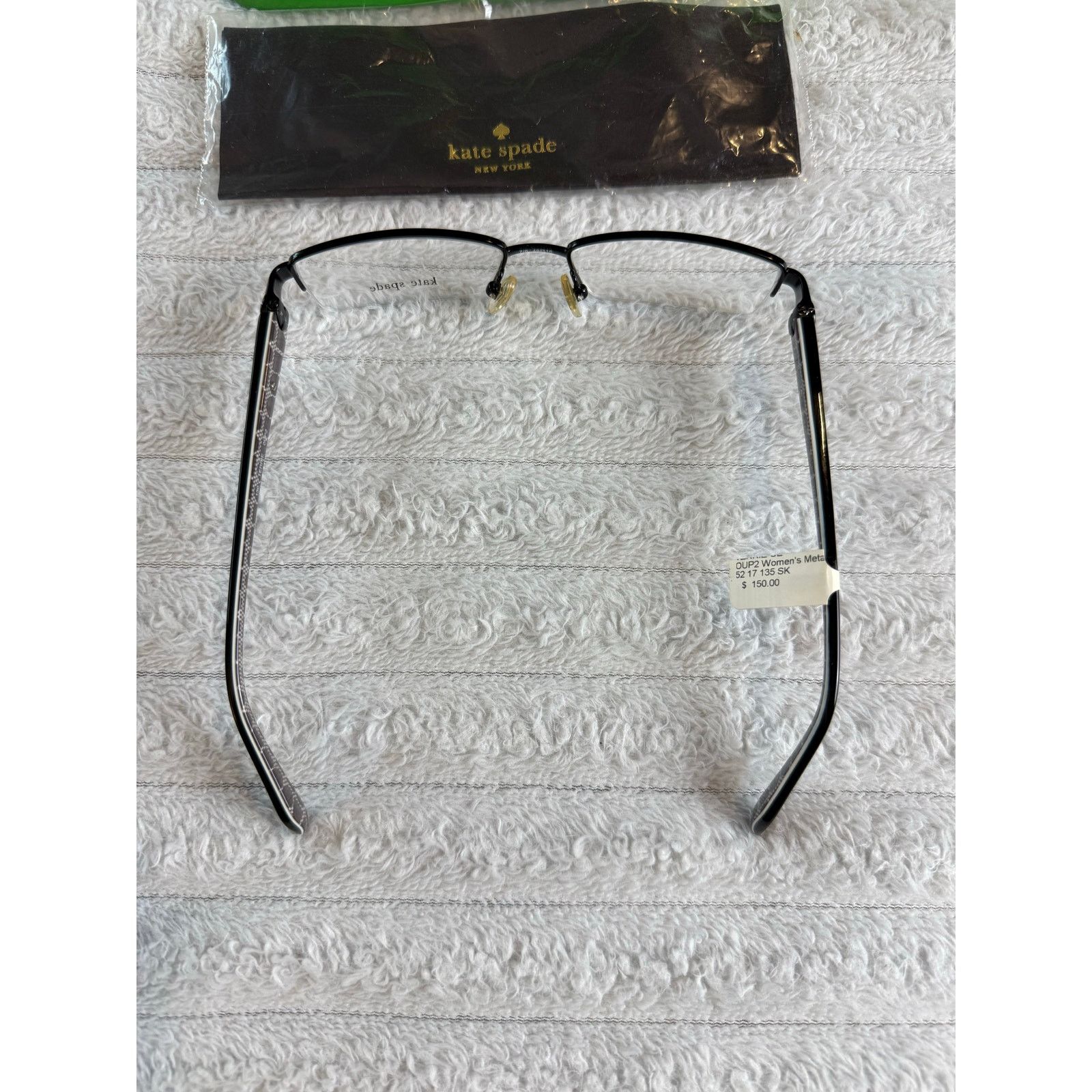 Kate Spade Kate Spade NY Women's Metal Eyeglass Frames, Orig $150 Size ONE SIZE - 7 Thumbnail