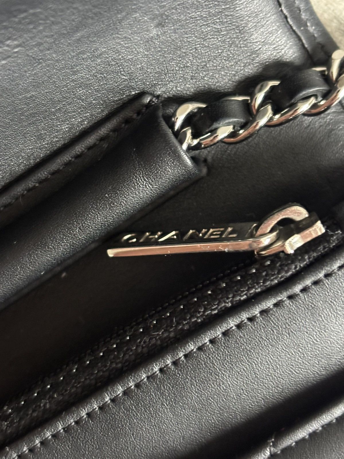 Chanel Chanel Cambon Ligne Wallet On Chain leather bag Size ONE SIZE - 12 Thumbnail