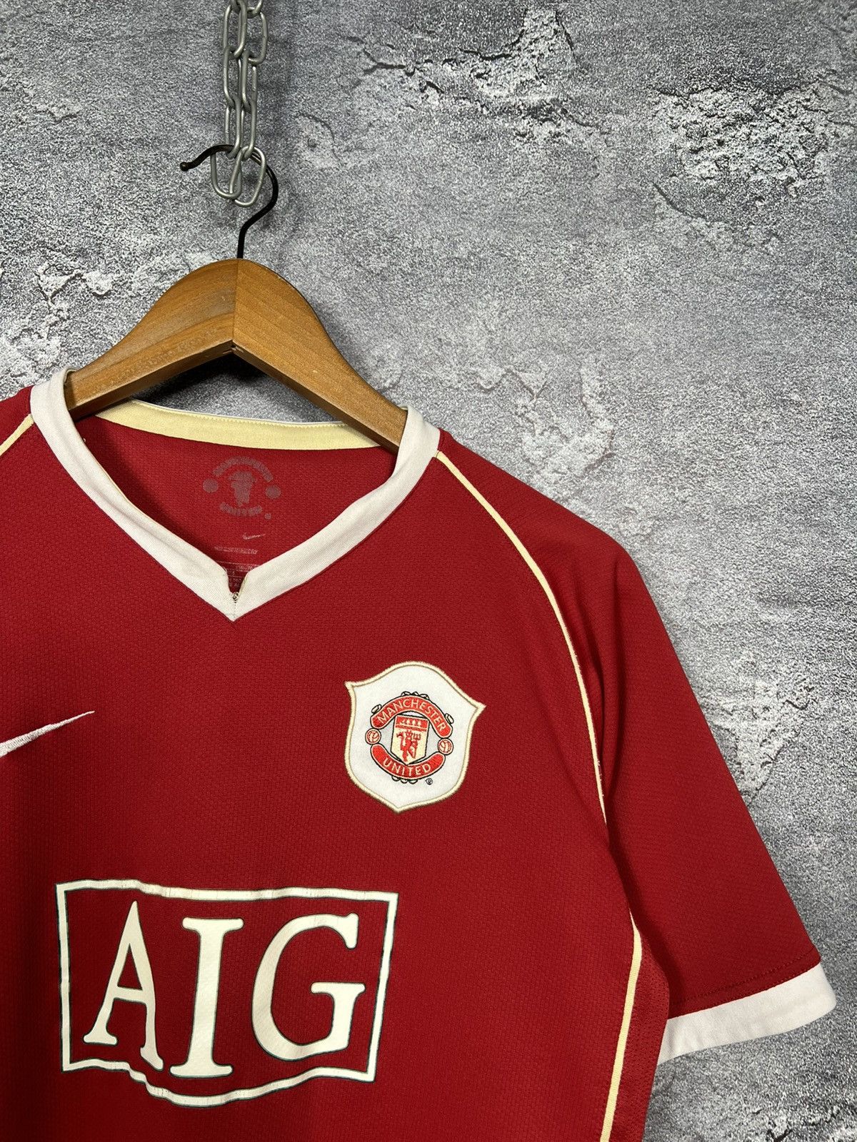 Nike Vintage 2006/07 Nike Manchester United Boys XL Jersey Tshirt Size US XS / EU 42 / 0 - 3 Thumbnail