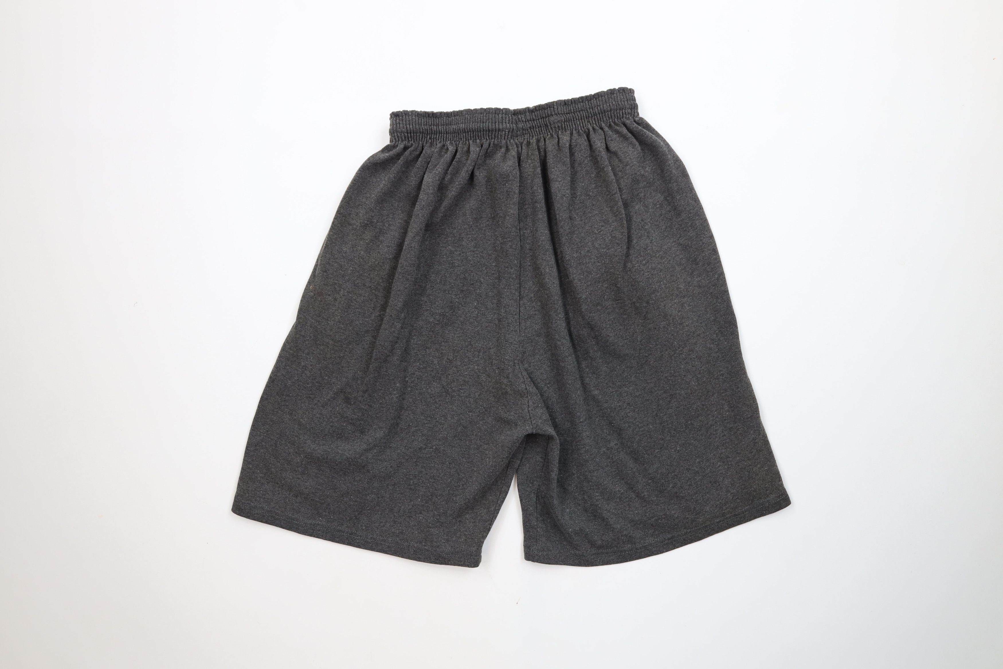 Champion Vintage 90s Champion Heavyweight Above Knee Shorts Dark Gray Size US 34 / EU 50 - 10 Thumbnail