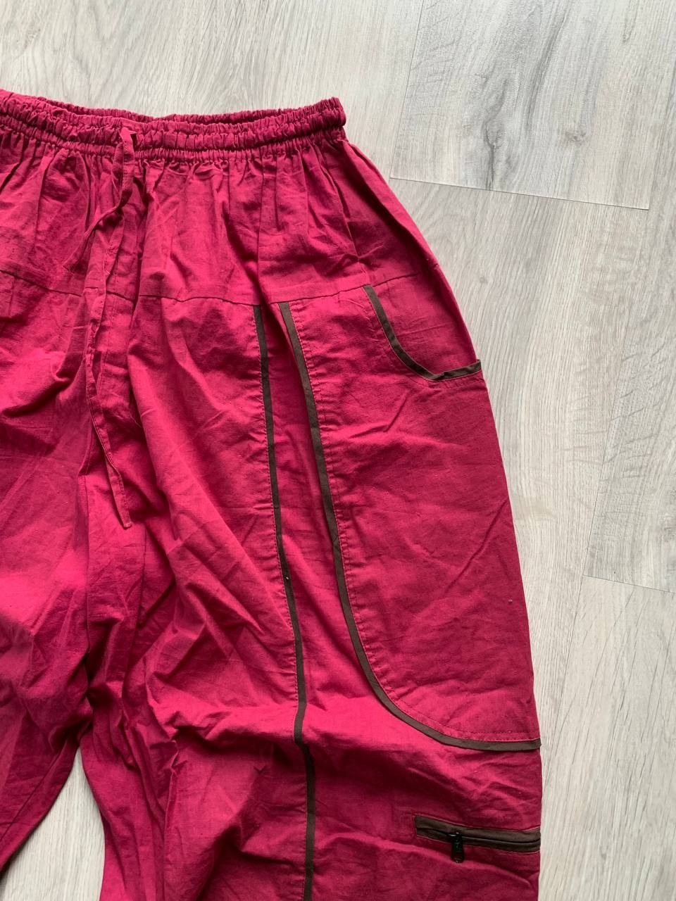 Japanese Brand Vintage Parachute Cargo Pants Size US 30 / EU 46 - 4 Thumbnail