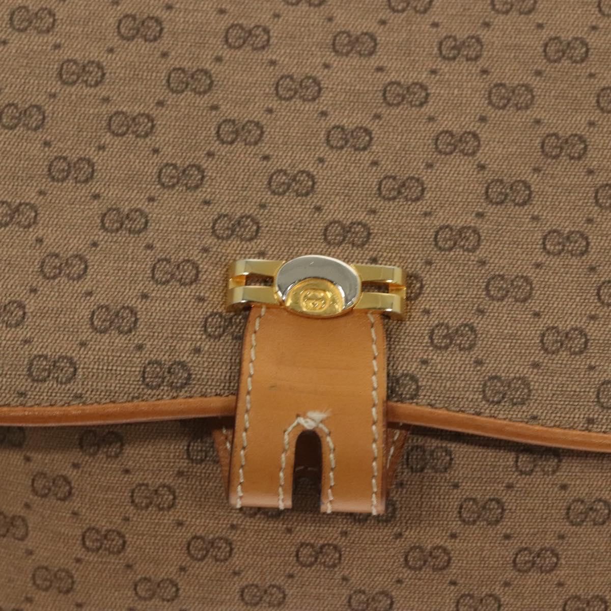 Gucci GUCCI Micro GG Supreme Shoulder Bag Pvc Beige Gold Size ONE SIZE - 14 Thumbnail