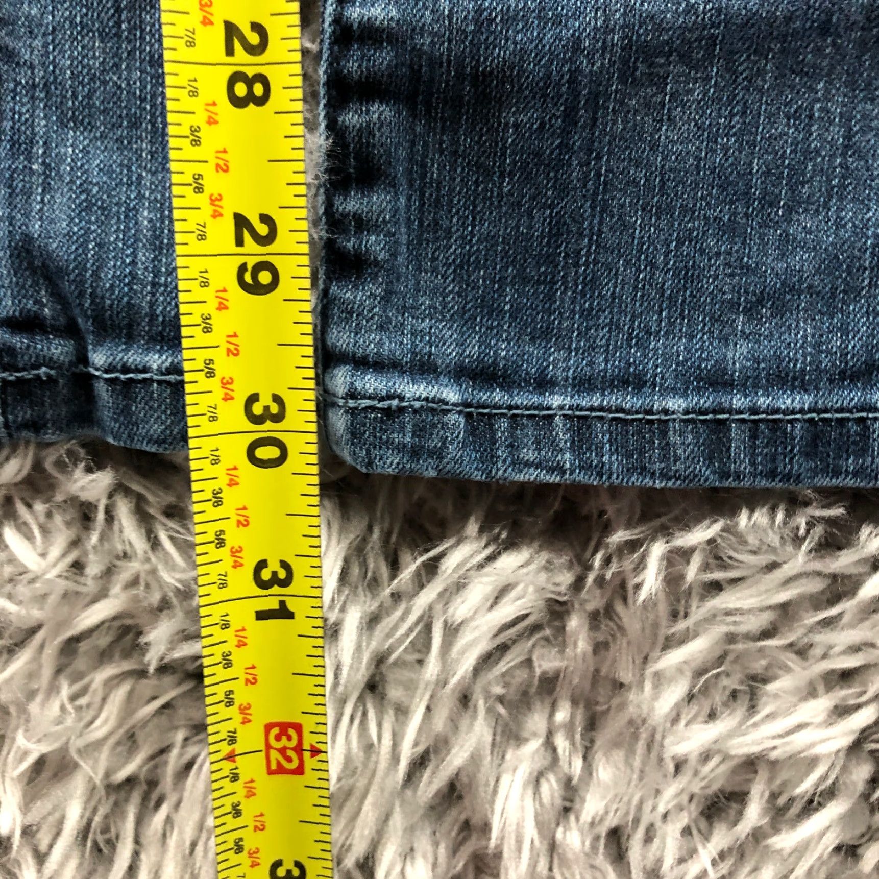 Mossimo Mossimo Jeans Bootcut Denim Size 6 Womens Mid Rise Dark Wash Blue Size 28" / US 6 / IT 42 - 3 Thumbnail