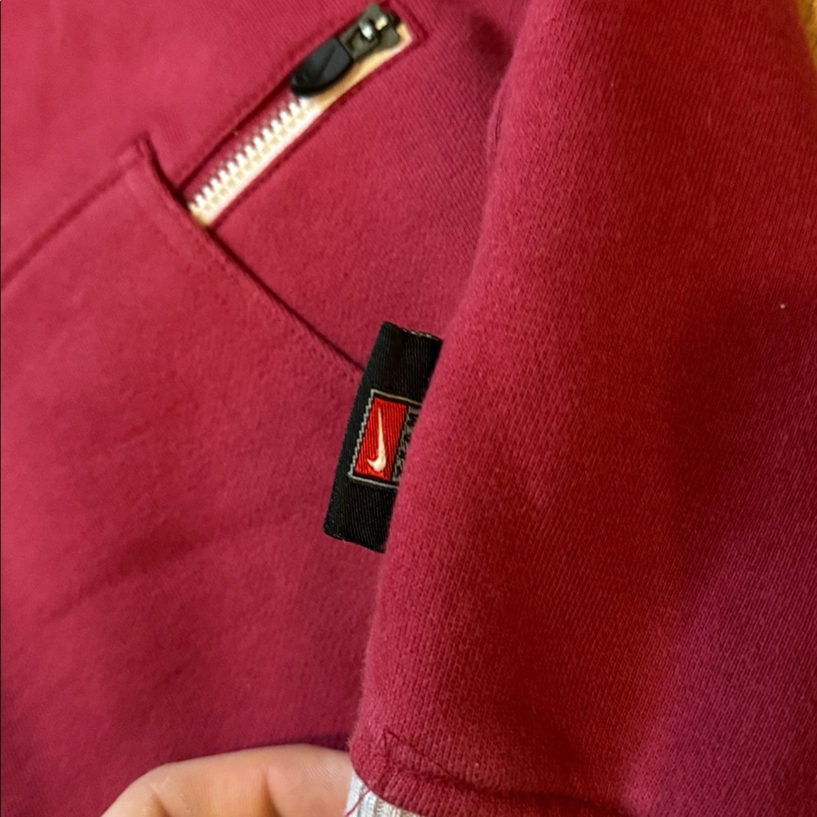 Nike 90s Nike Team Alabama Crimson Tide Center Swoosh Hoodie Size US L / EU 52-54 / 3 - 6 Thumbnail