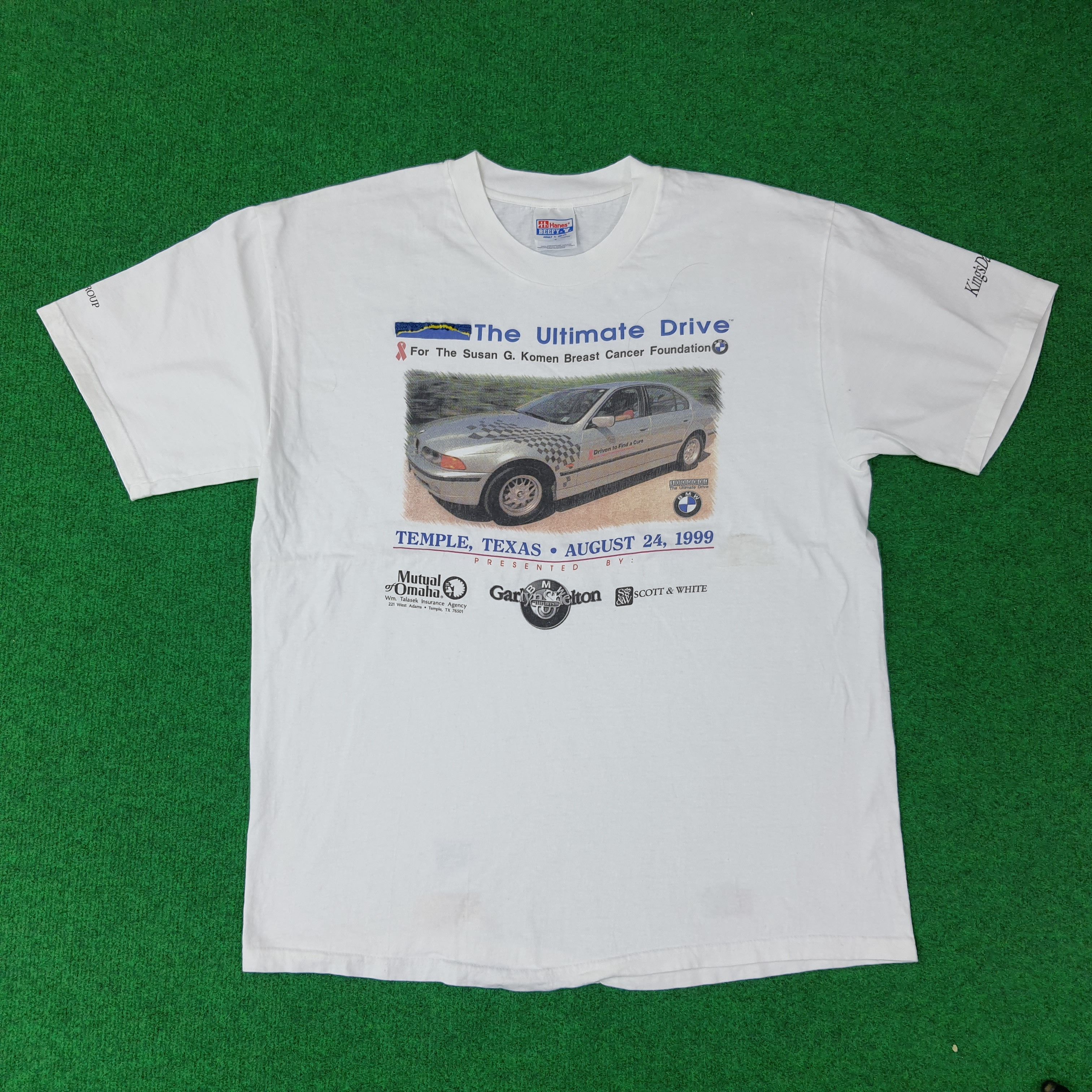 BMW Vintage BMW Automotive Sports 90s Tshirt C223N67 Size US L / EU 52-54 / 3 - 1 Thumbnail