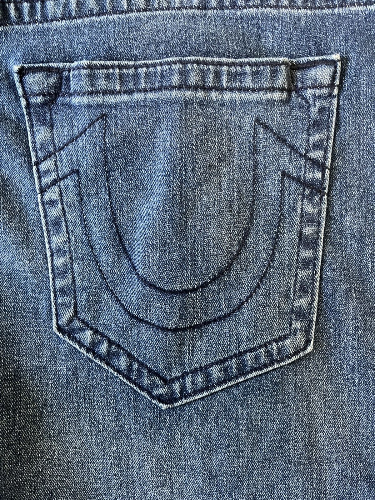 True Religion True Religion Ricky Relaxed Straight Jeans Men’s 42 Size US 42 / EU 58 - 3 Thumbnail