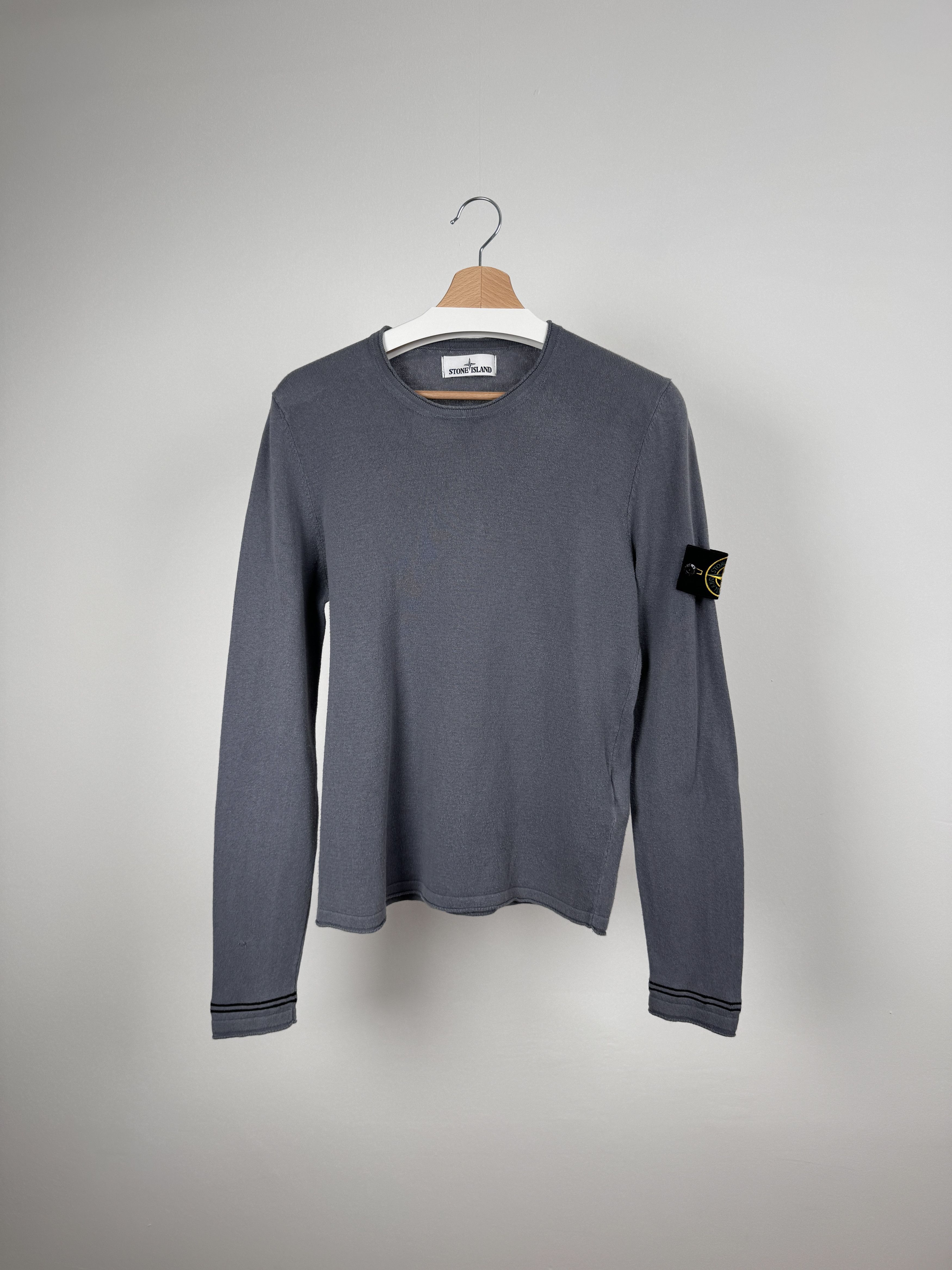 Stone Island × Streetwear × Vintage Stone island light sweater (S 
