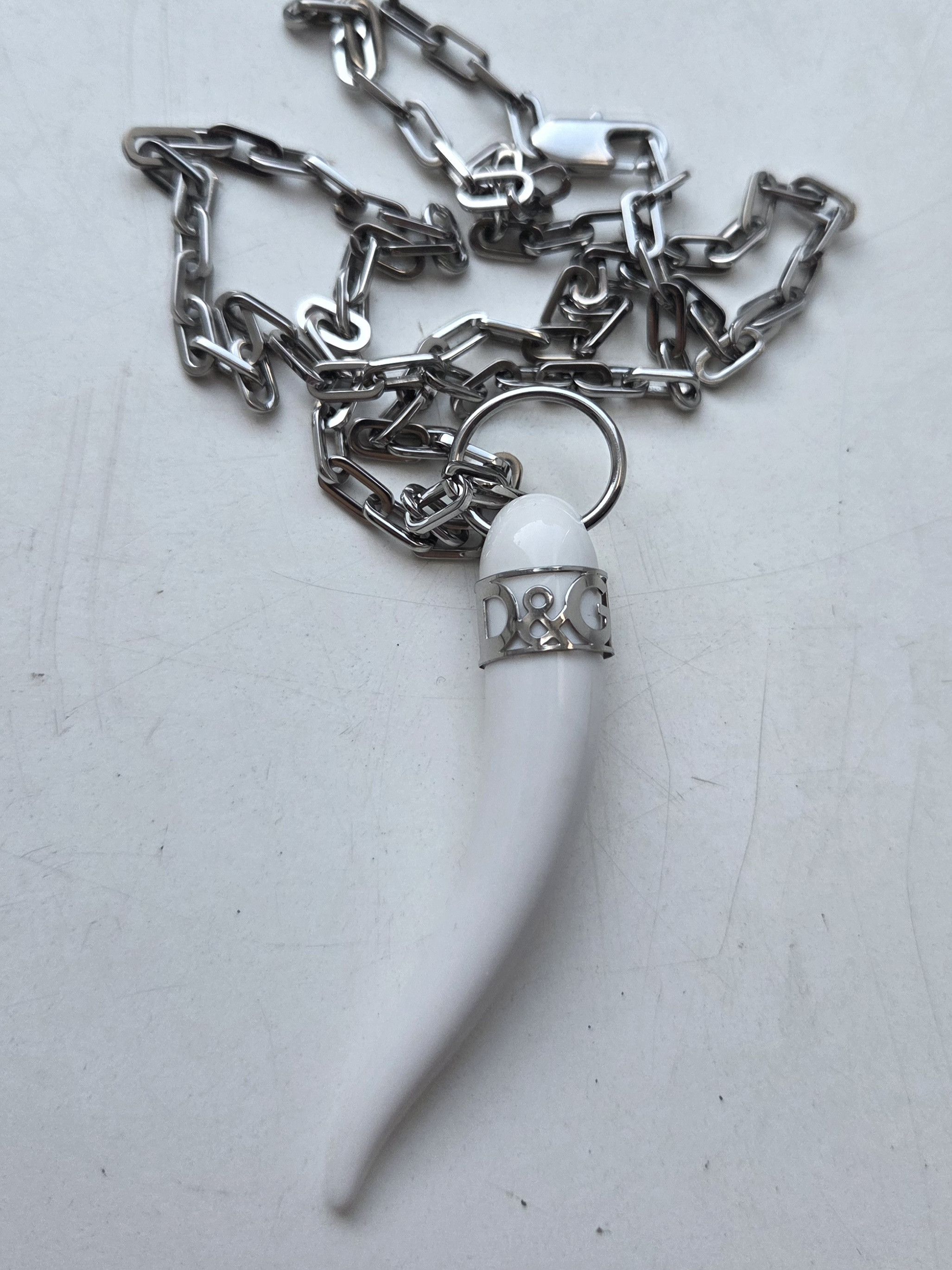 Dolce & Gabbana Dolce & Gabbana Fang necklace Size ONE SIZE - 3 Thumbnail