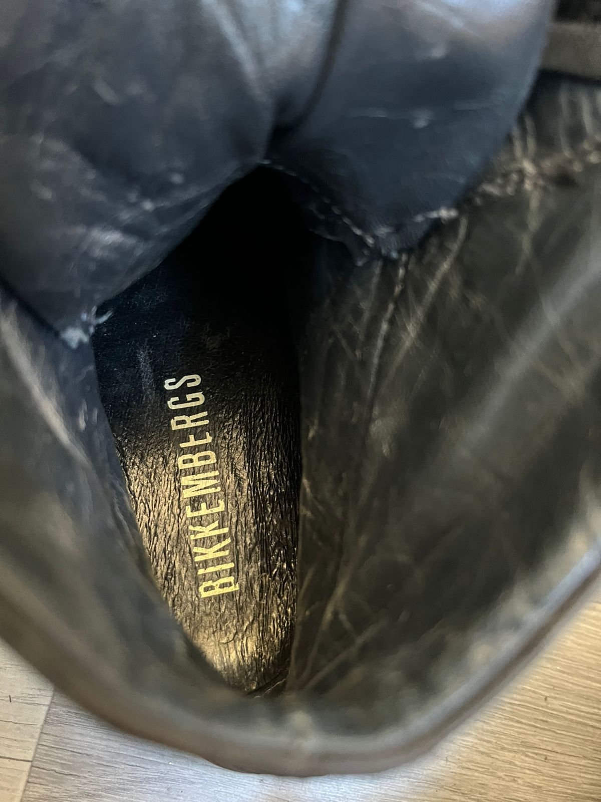Dirk Bikkembergs Dirk Bikkembergs Hi Top Boxing Y2K Boots Sz 39 Size US 6 / EU 39 - 8 Thumbnail