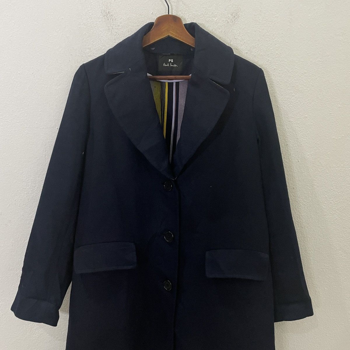 Paul Smith Vintage Y2k PS Paul Smith Trench Coat Size L / US 10 / IT 46 - 5 Thumbnail