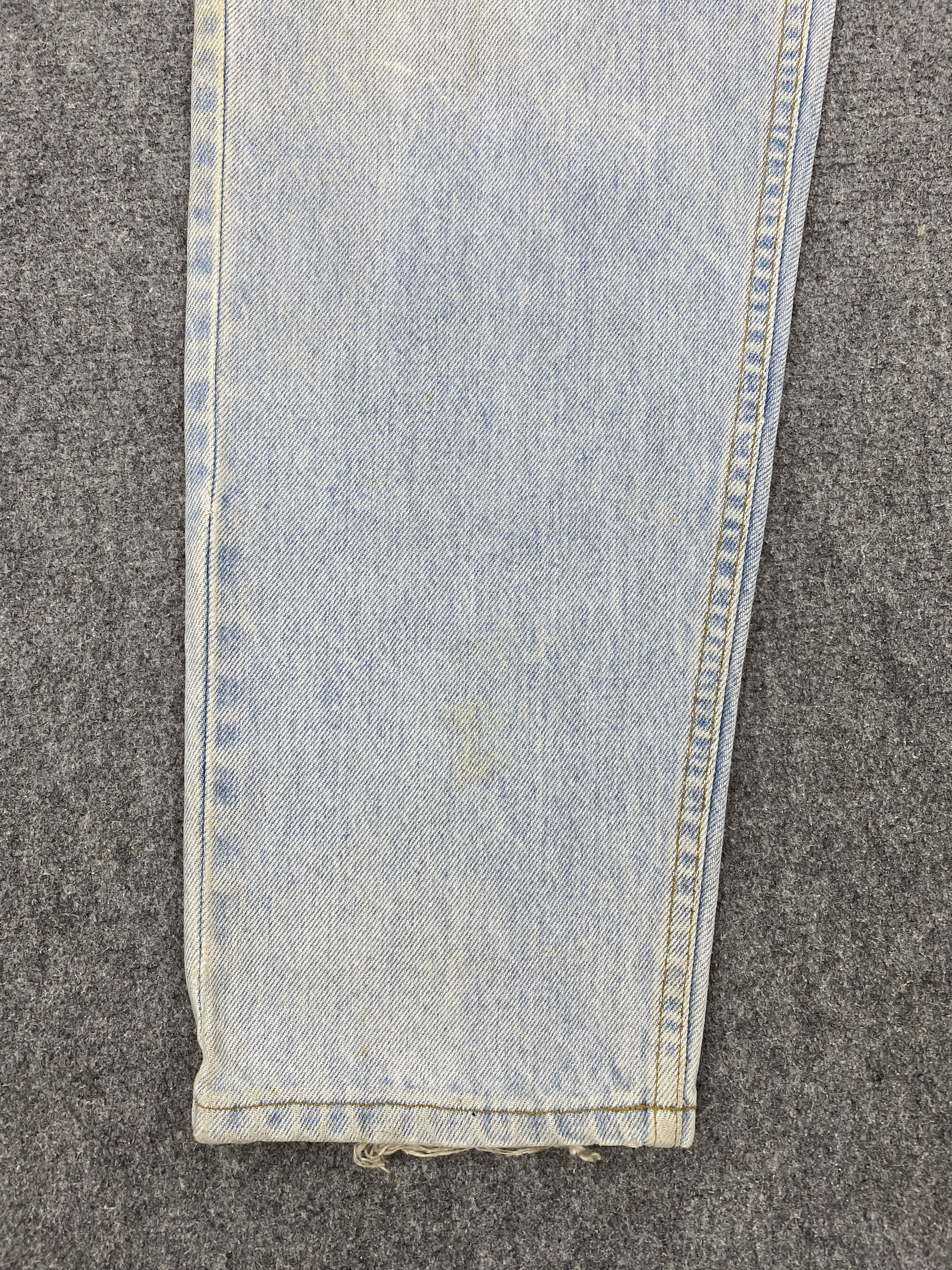 Levi's × Vintage Vintage 90s Levis 550 Orange Tabs Jeans Size US 32 / EU 48 - 10 Thumbnail