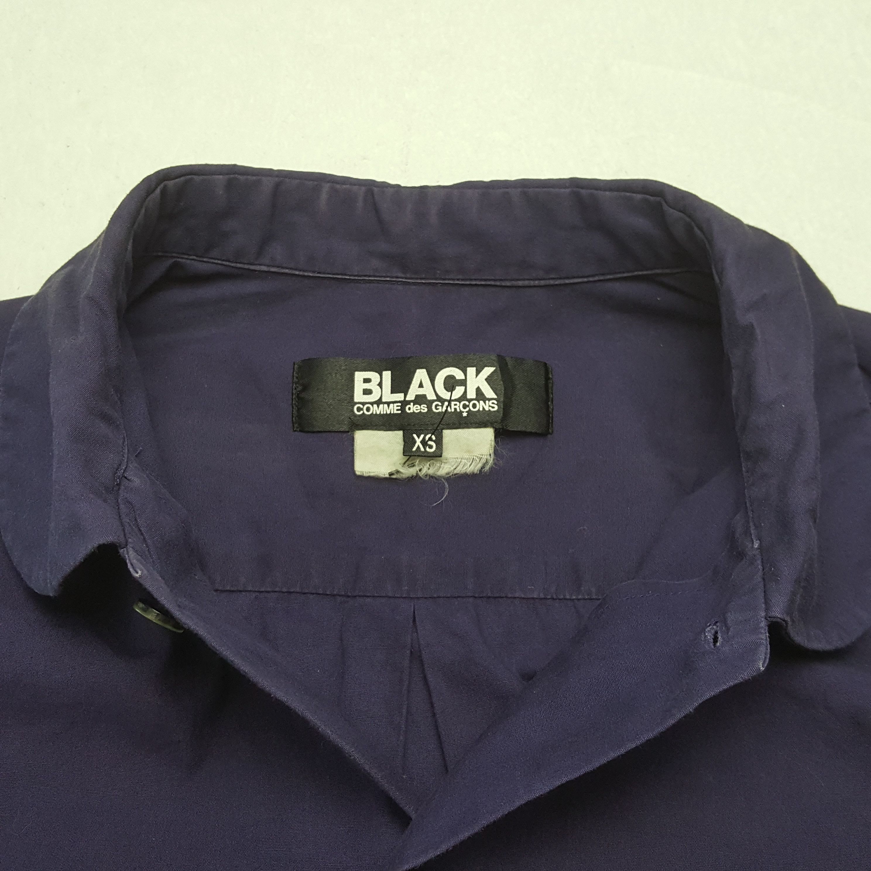 Comme des Garcons Black Comme Des Garcons Japanese Brand Shirt RR27 Size US XS / EU 42 / 0 - 6 Thumbnail