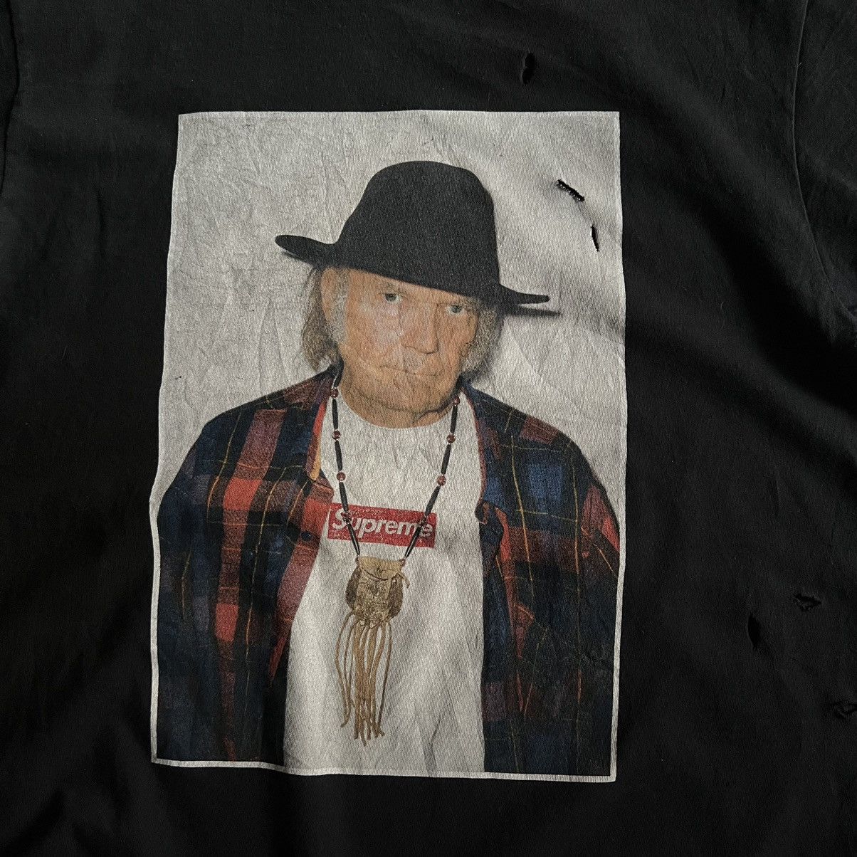 Supreme SS15 Neil Young Supreme Photo tee Size US L / EU 52-54 / 3 - 2 Thumbnail