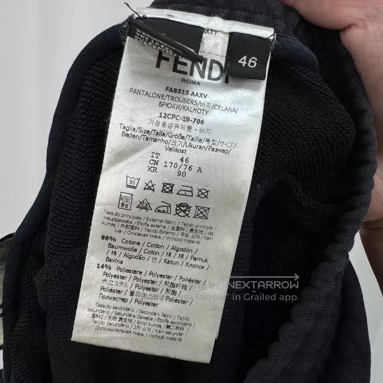 Fendi Fendi Little Monster Embroidered Casual Trousers Size US 30 / EU 46 - 6 Thumbnail