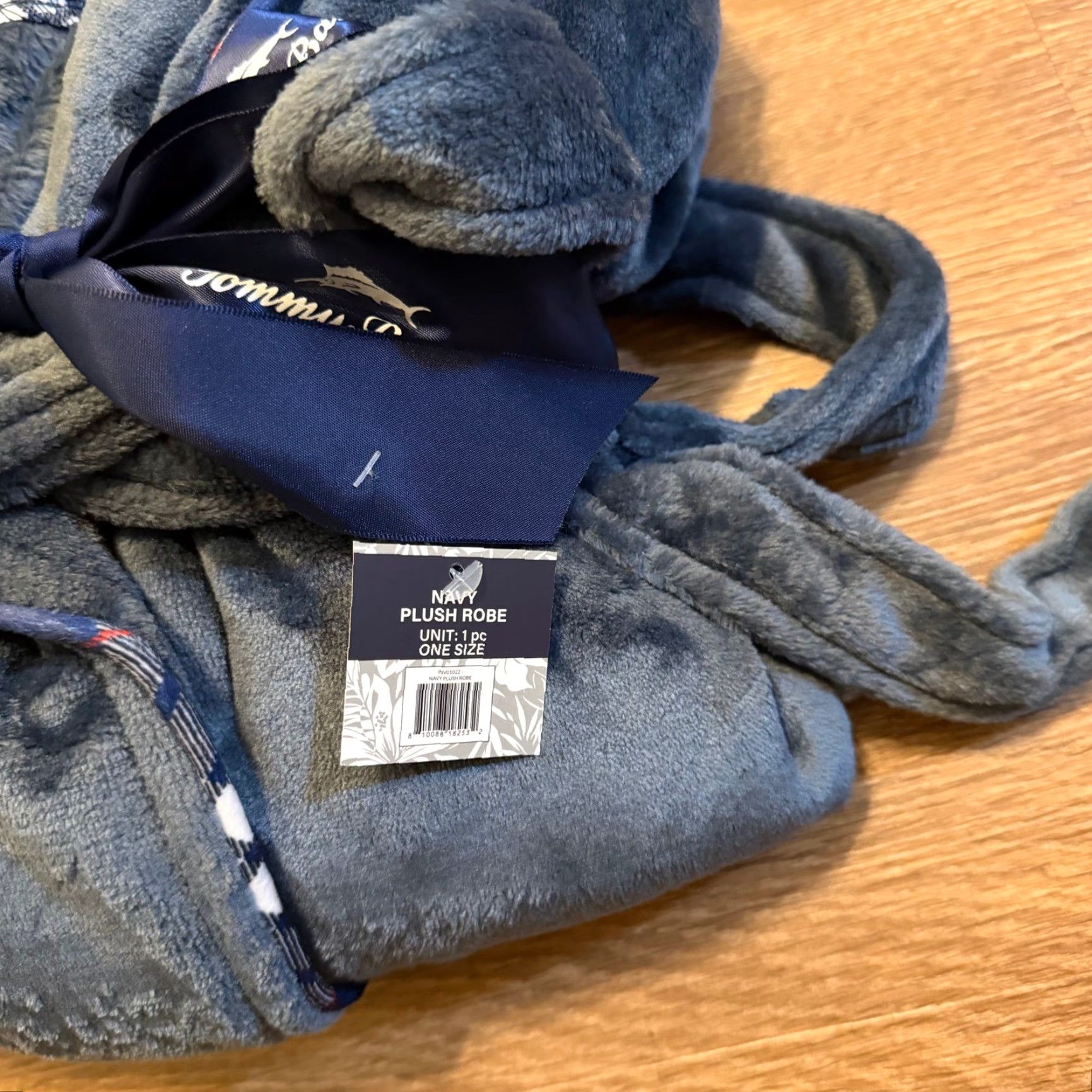 Tommy Bahama VINTAGE Tommy Bahama Robe Navy Plush Fleece Plaid Lining One Size Mens Weekend Winter New Size US M / EU 48-50 / 2 - 3 Thumbnail