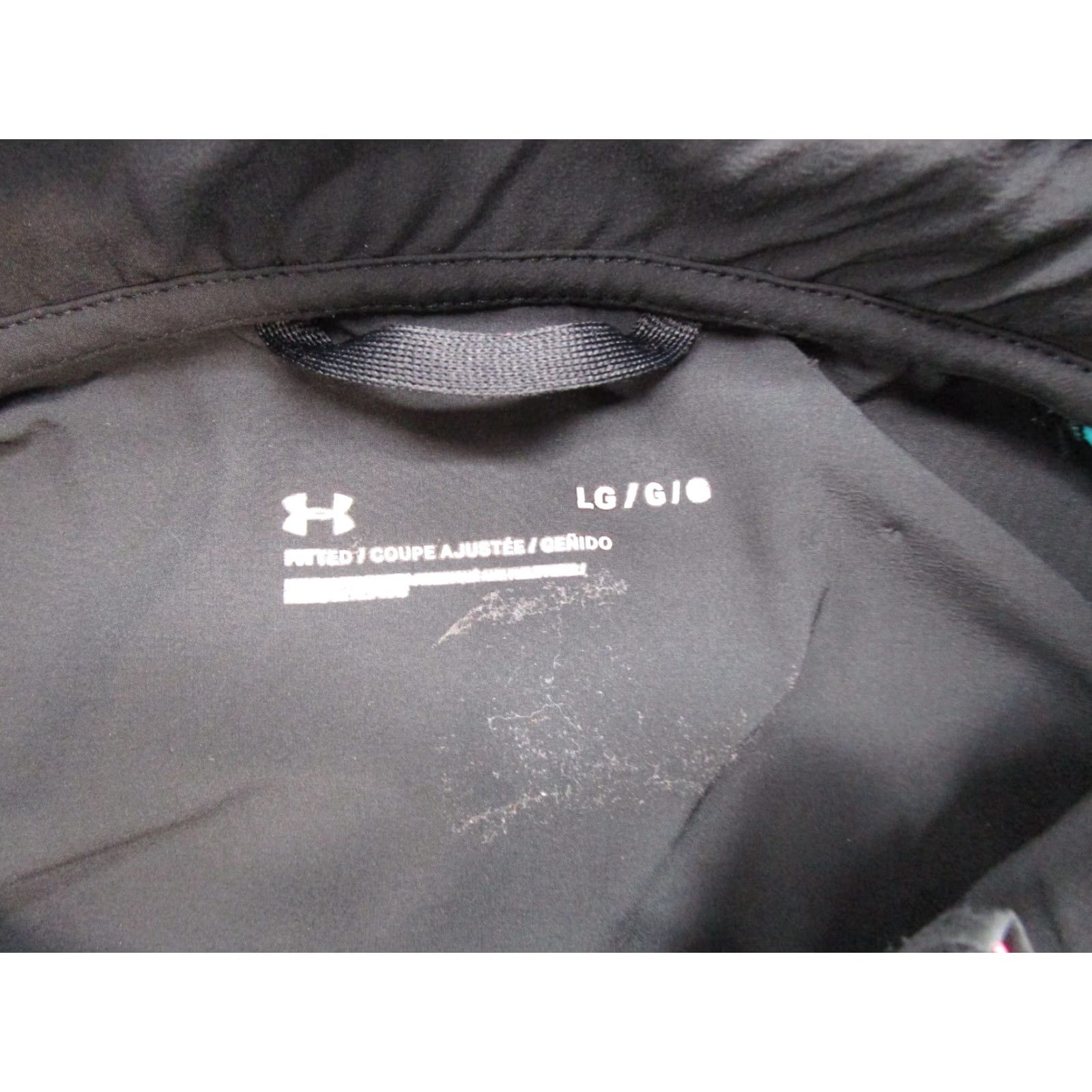 Under Armour Under Armour Run Women's Lightweight Windbreaker Jacket Multicolor Neon Size L Womens Size L / US 10 / IT 46 - 3 Thumbnail