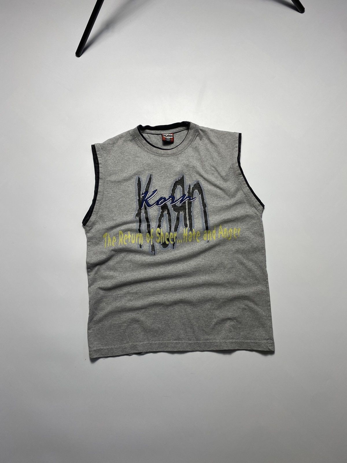🔥 VTG Korn 90s Band Graphic Tank Top Tee