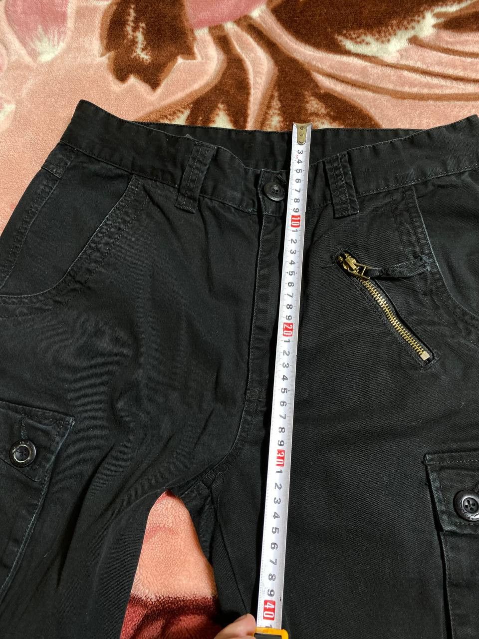 Other Vintage Double Knee Pilot Baggy Bondage Cargo Pants Size US 28 / EU 44 - 9 Thumbnail
