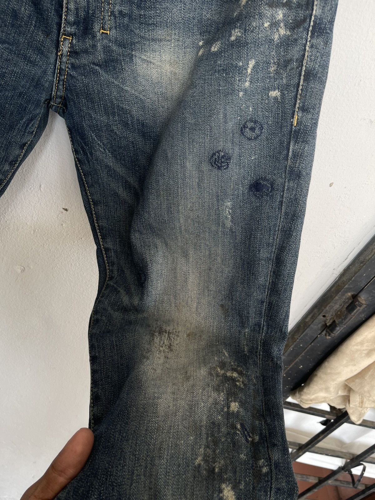 Wooyoungmi Distressed Woyoungmi Jeans Aesthetic Design Size US 32 / EU 48 - 3 Thumbnail