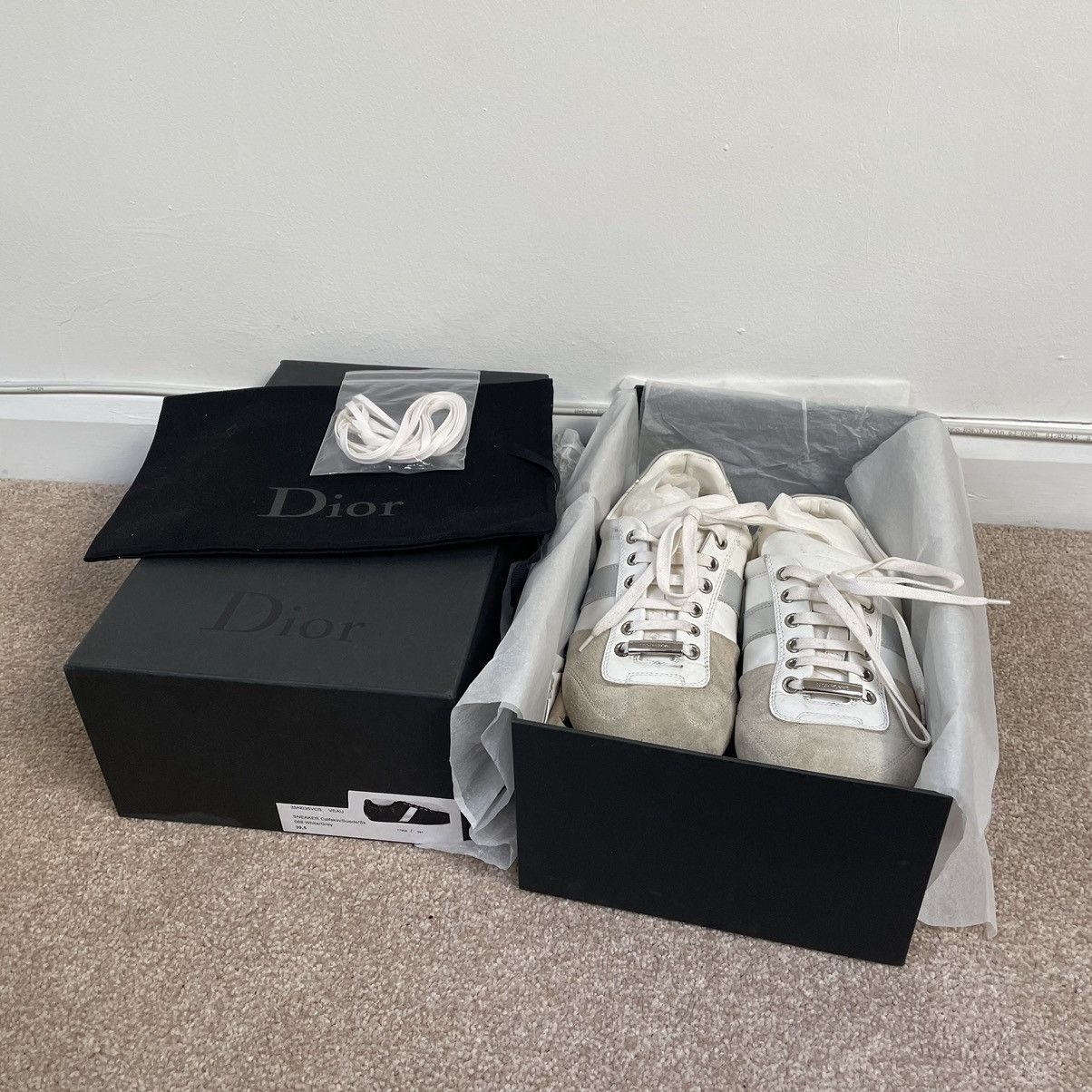 Dior × Hedi Slimane Dior Homme Hedi Slimane Archive Low Top Sneakers In Box Size US 7.5 / EU 40-41 - 7 Thumbnail