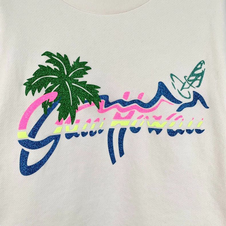 Gucci Gucci Beige logo coconut print cotton round-neck short-slee Size S / US 4 / IT 40 - 4 Thumbnail
