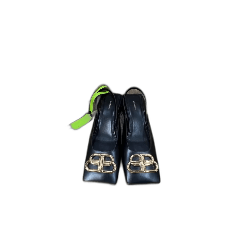 Balenciaga Balenciaga Double B High Heels Size 37 Size US 6 / IT 36 - 1 Thumbnail