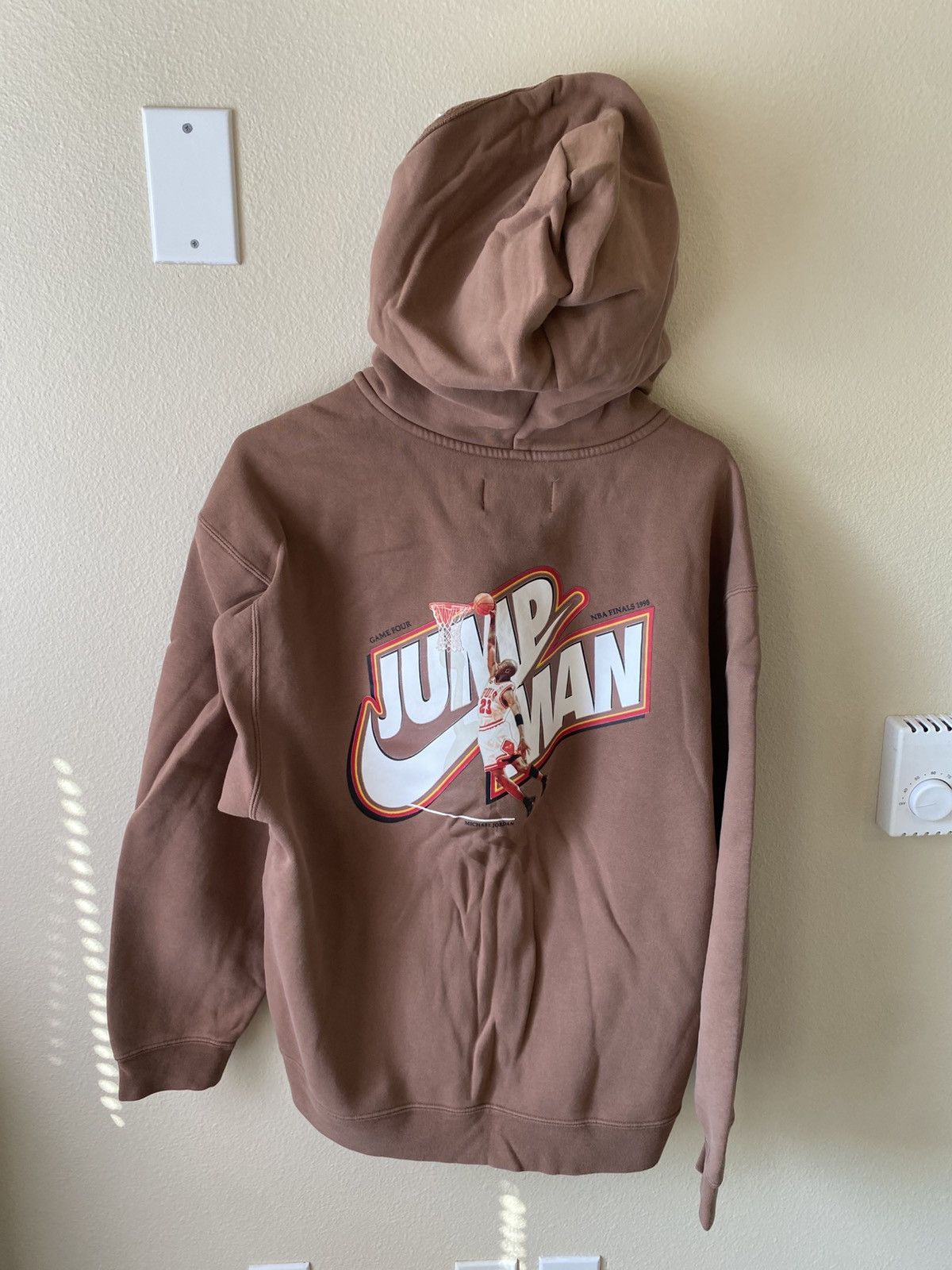 Jordan Brand Jordan Brand Winterized Archaeo Brown Fleece Zip-Up Hoodie Size US L / EU 52-54 / 3 - 2 Thumbnail