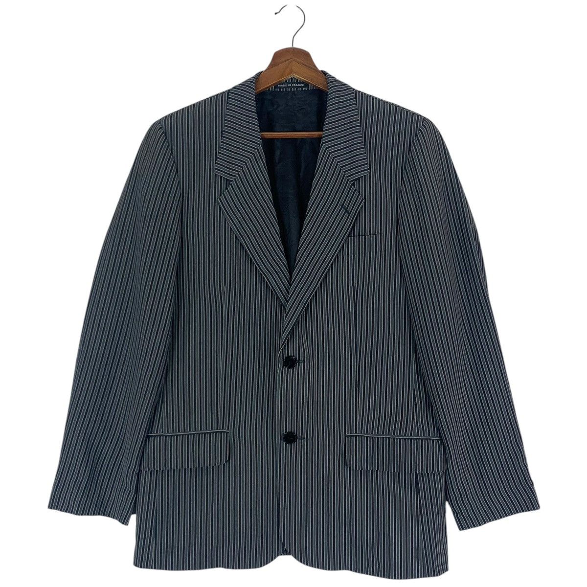 Agnes B. × Vintage VINTAGE AGNES B HOMME STRIPE COAT BLAZER | Grailed