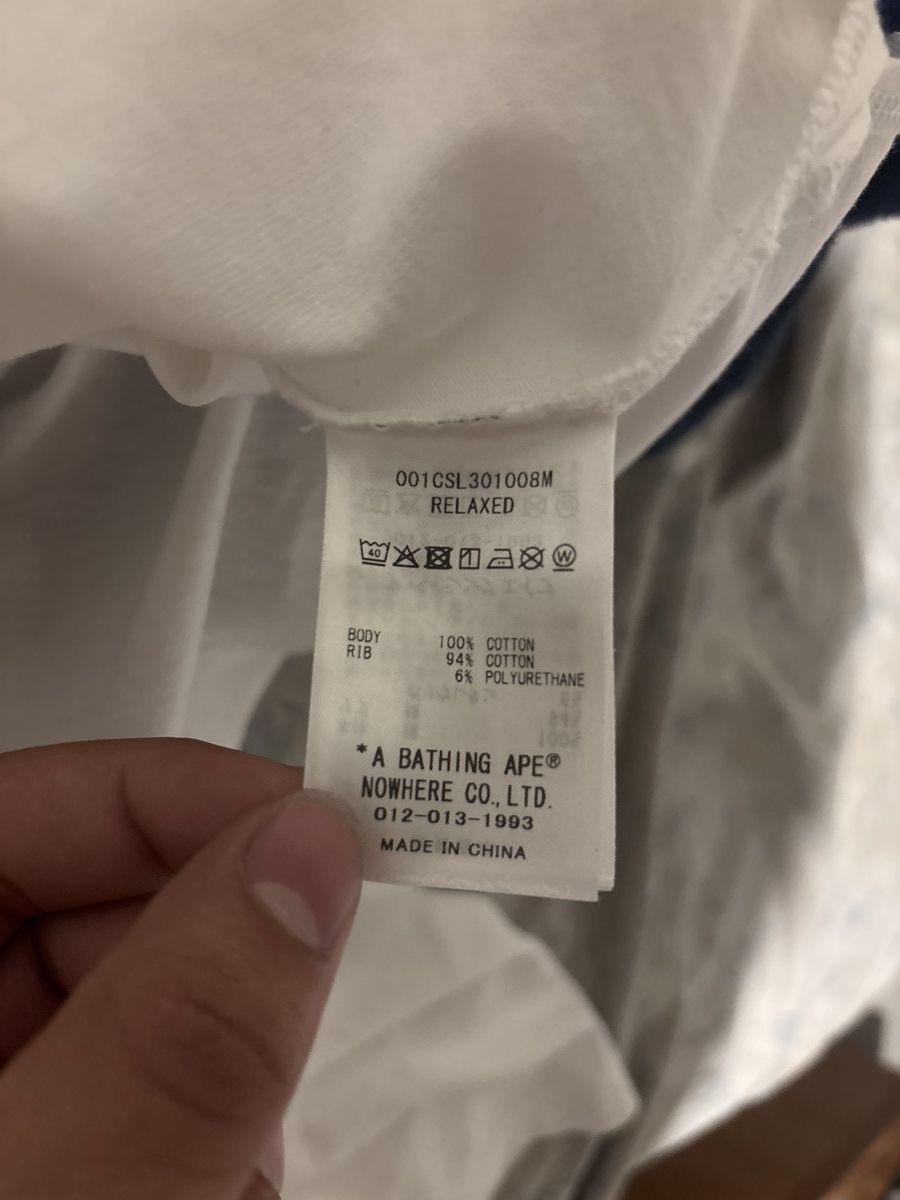 Bape Bape baseball big logo Size US L / EU 52-54 / 3 - 7 Thumbnail